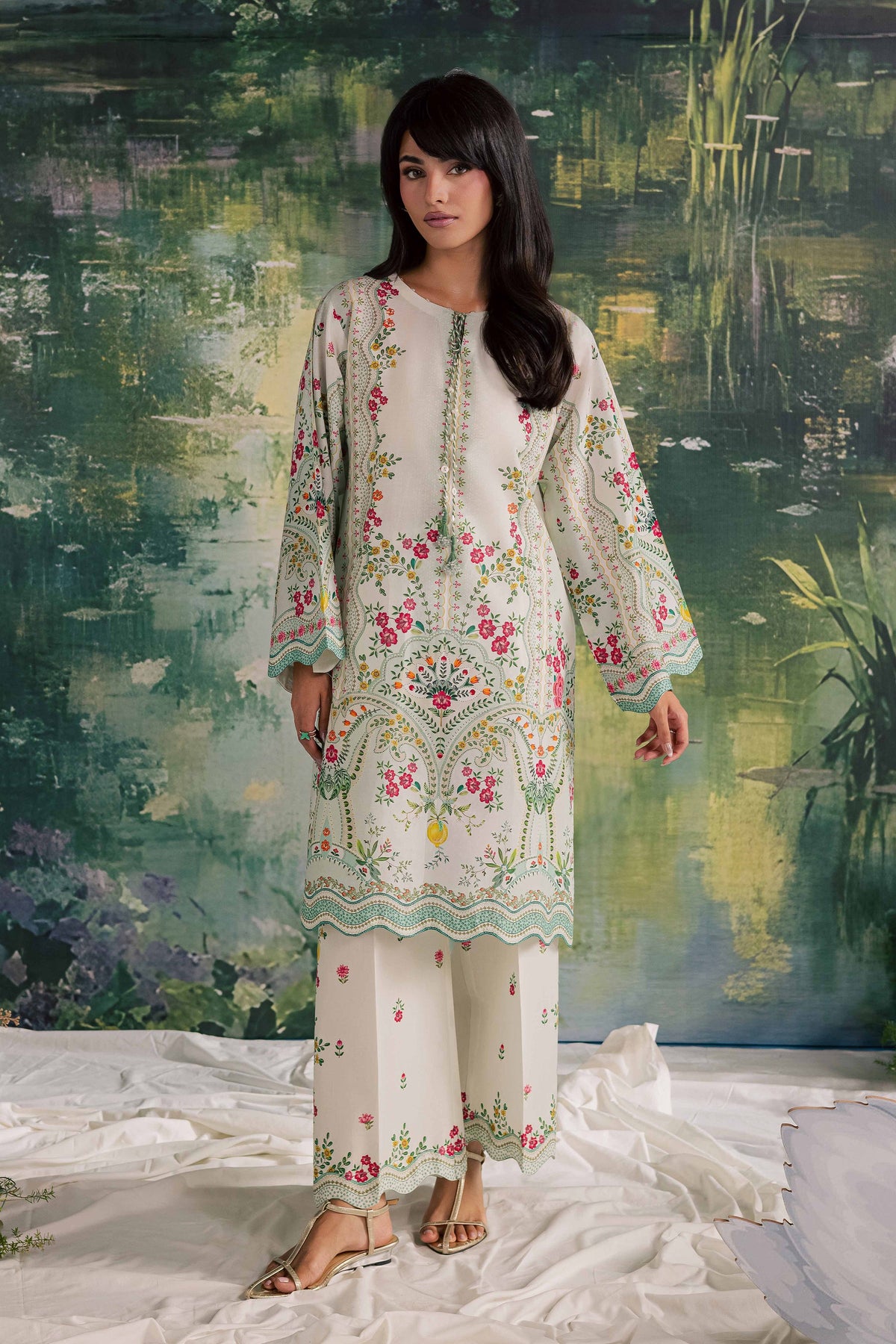 Soha 2Pc - Printed Lawn Dress