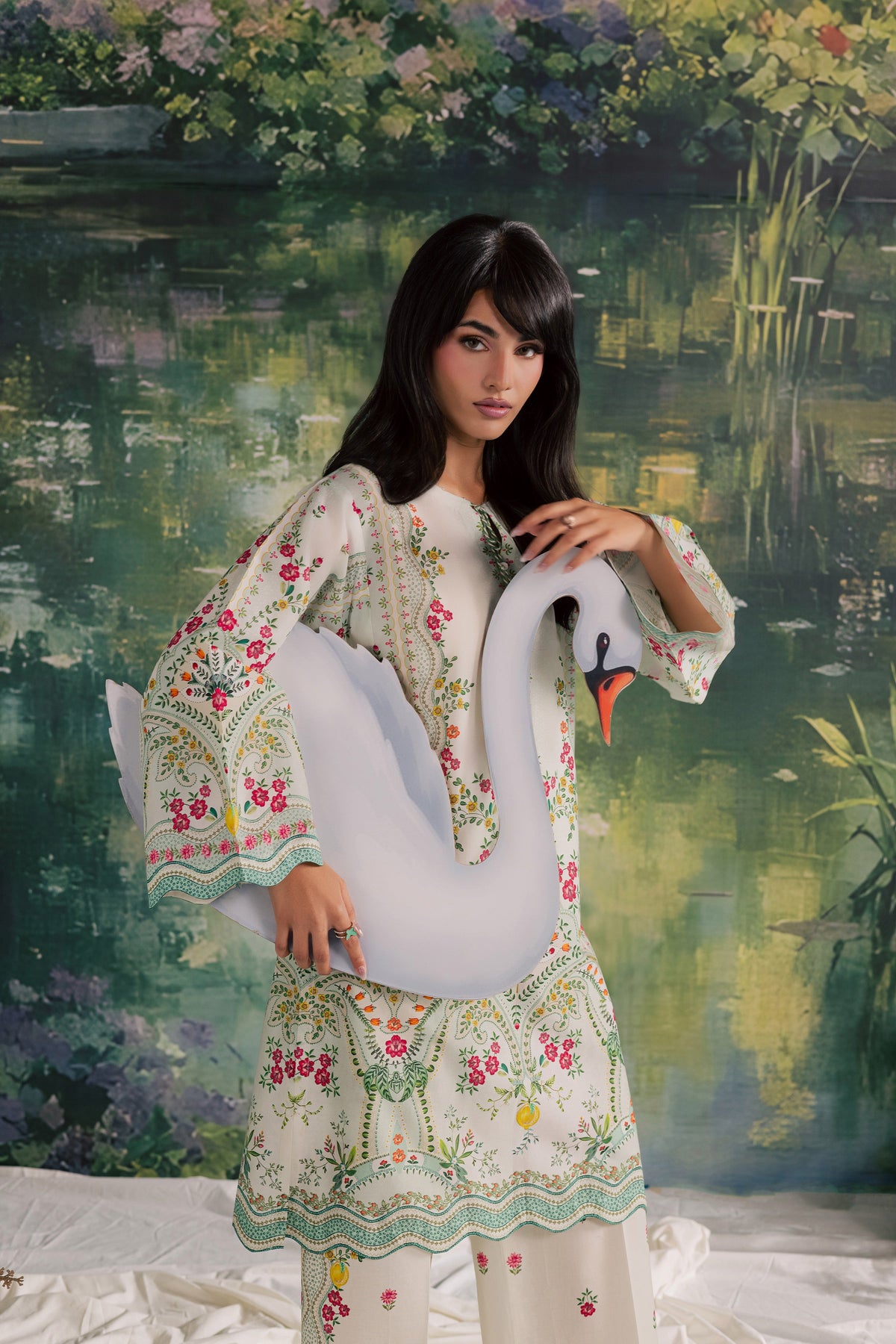 Soha 2Pc - Printed Lawn Dress