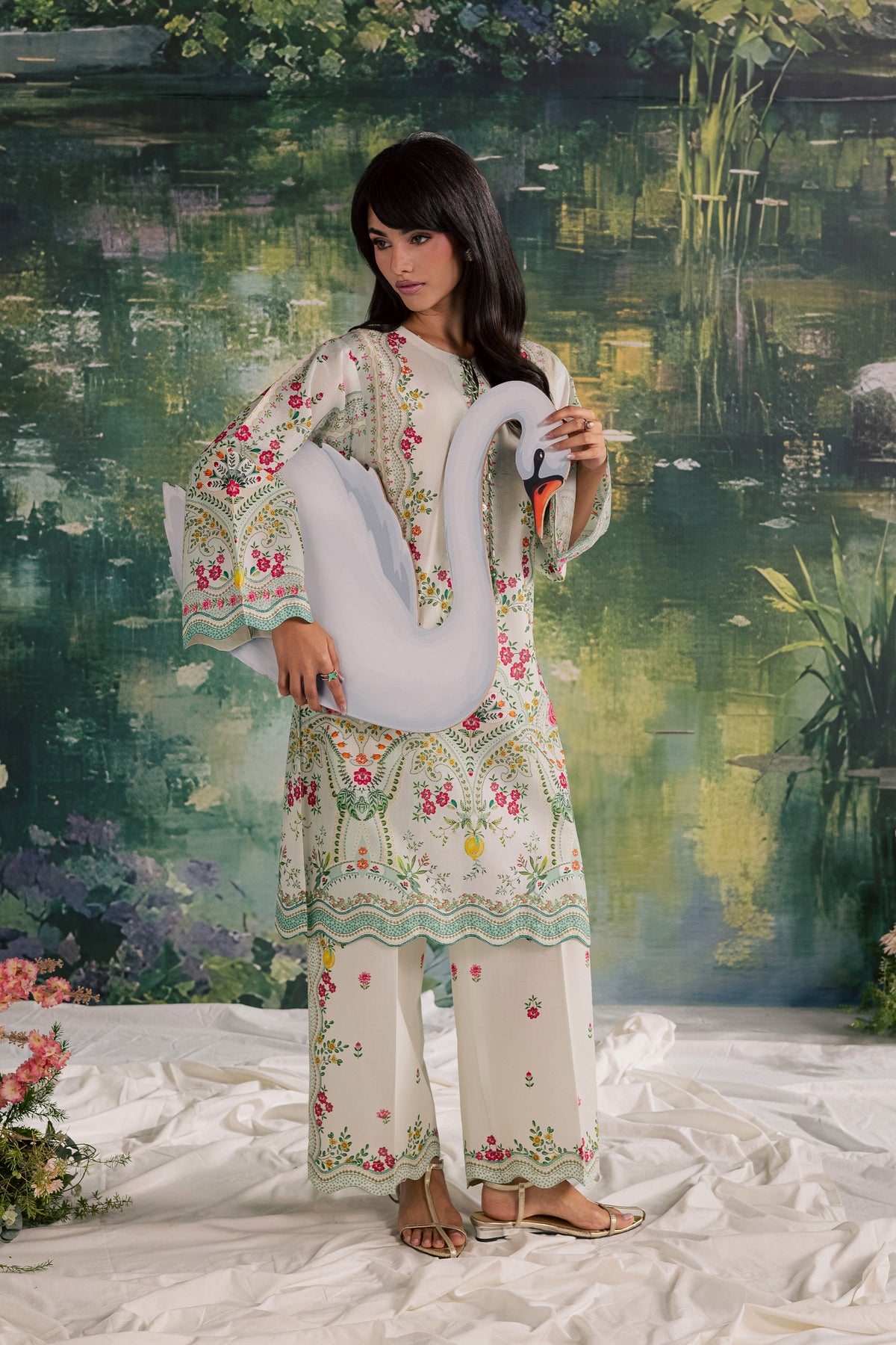 Soha 2Pc - Printed Lawn Dress