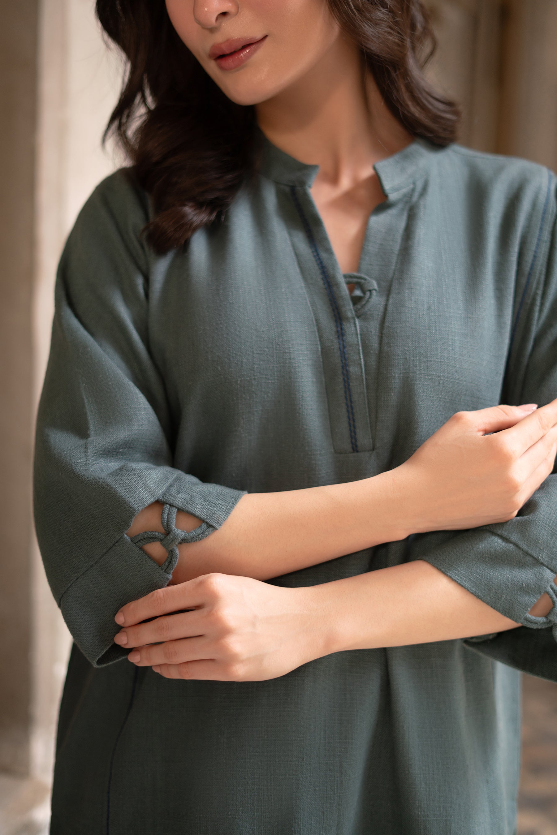 Spice Green Matching Set