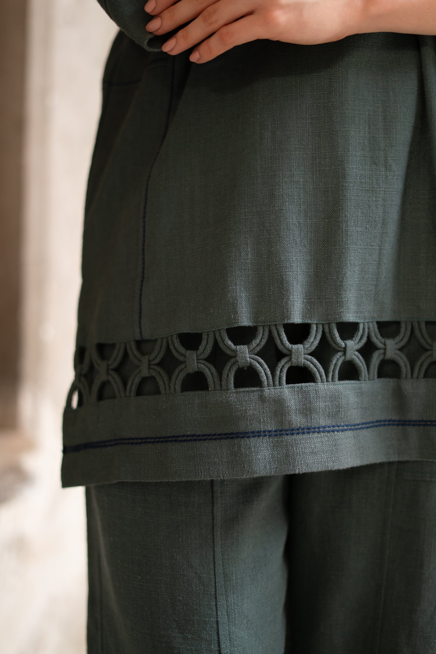 Spice Green Matching Set