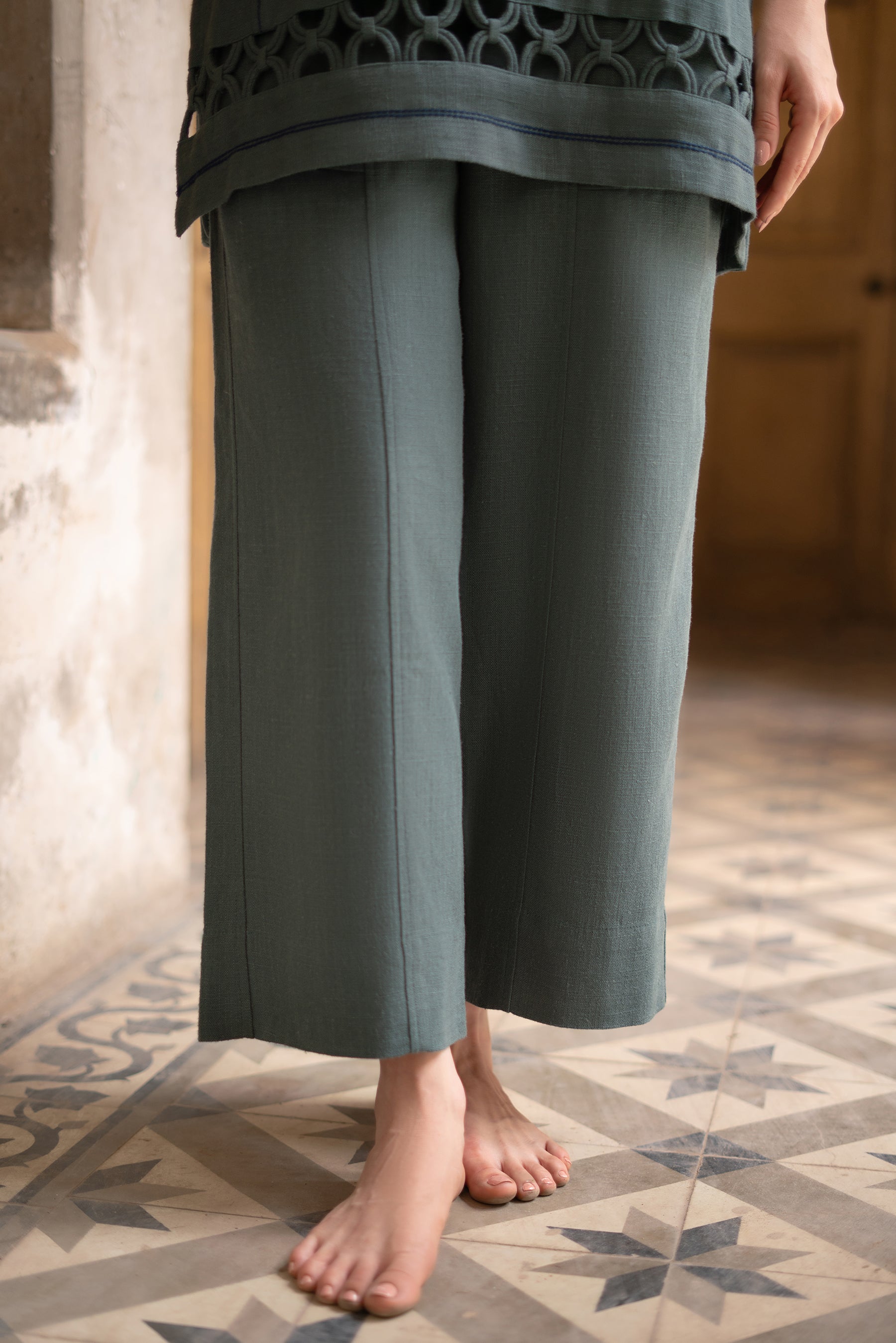 Spice Green Matching Set