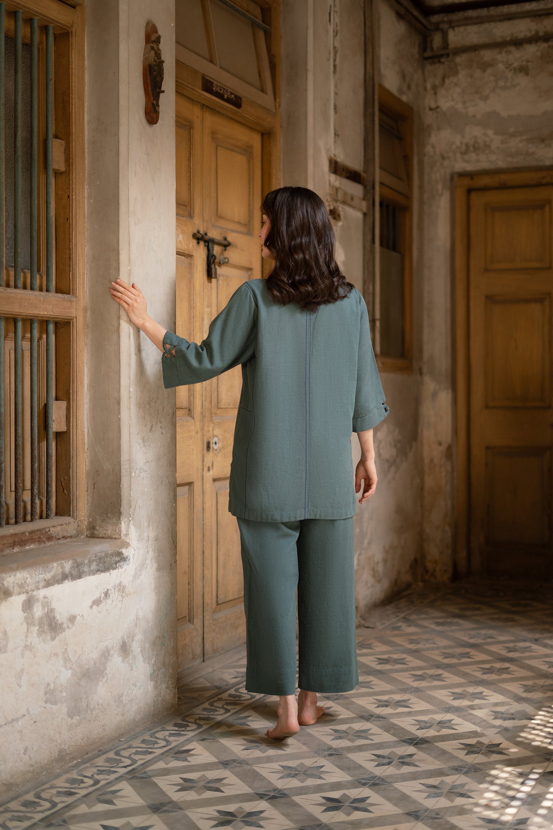 Spice Green Matching Set