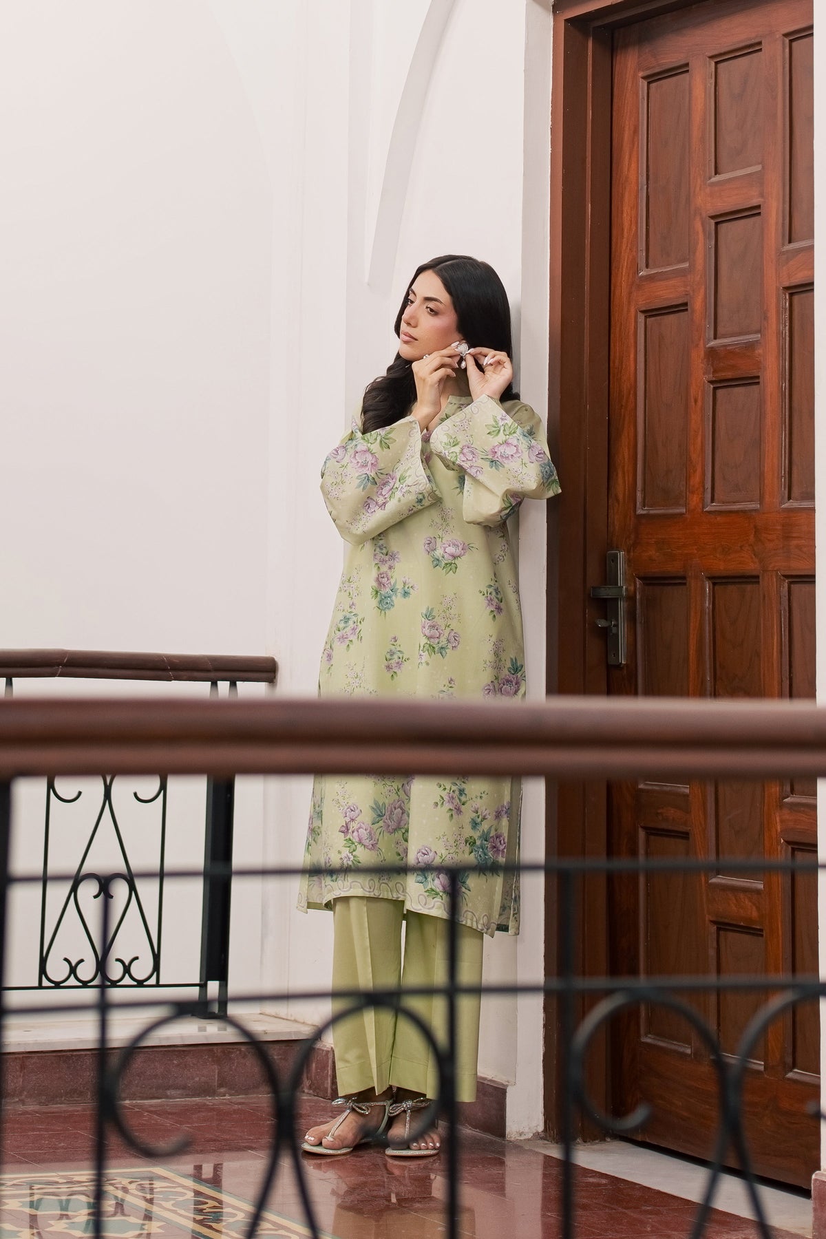 Steffi 2Pc - Printed Lawn Dress