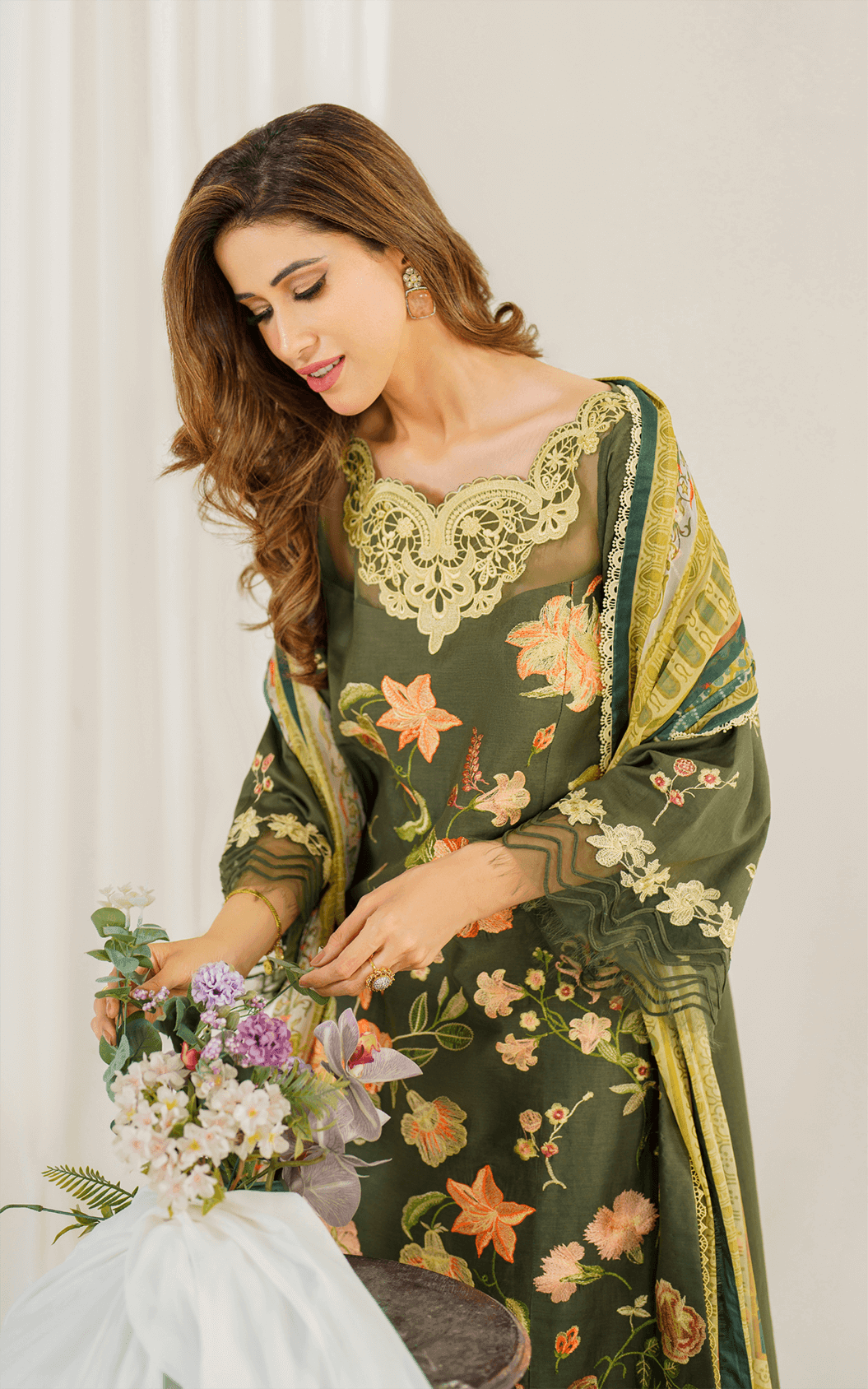 Sweet Pea (PP-6) | Unstitched Lawn