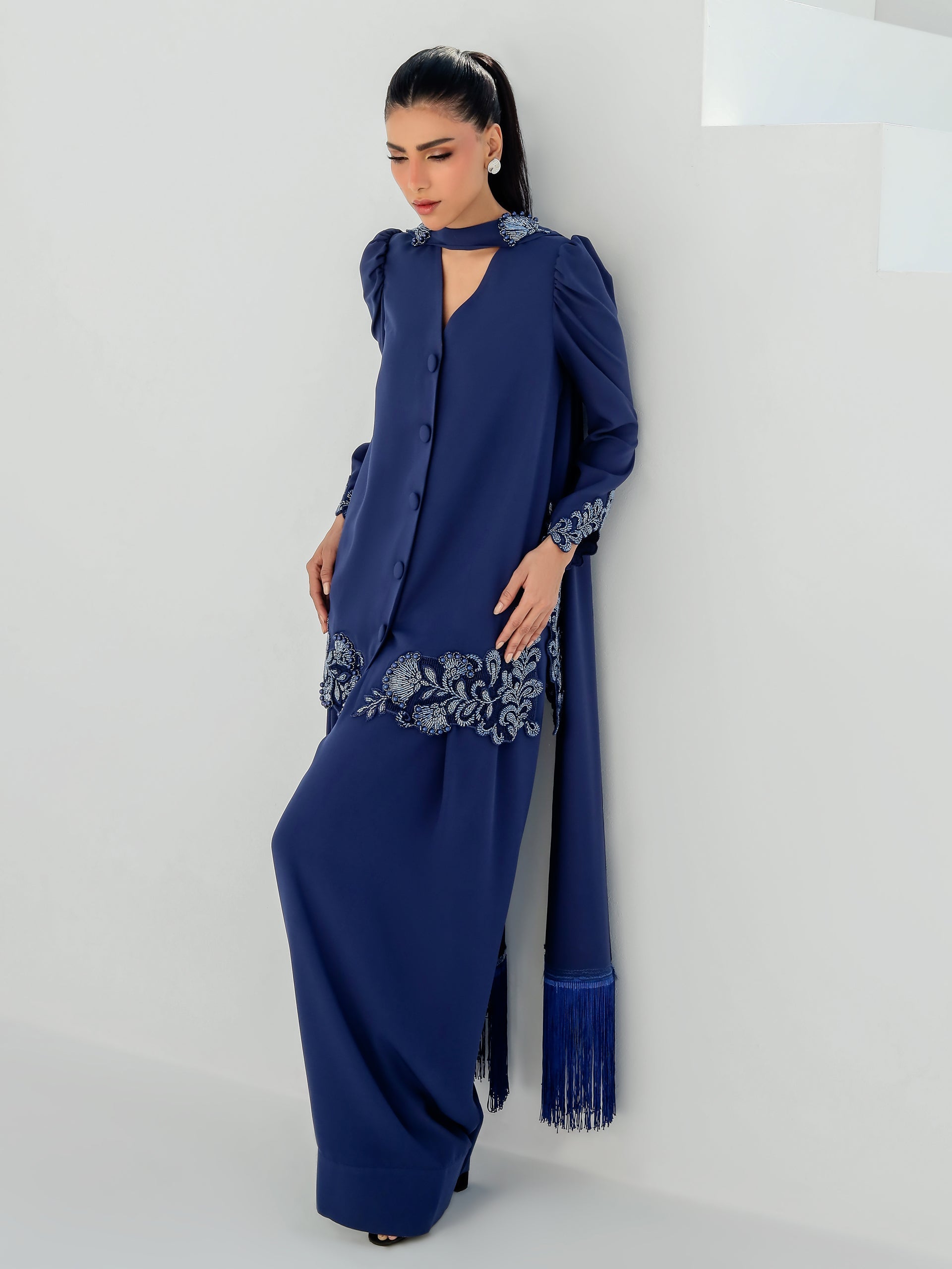 Sylvia - Navy Blue