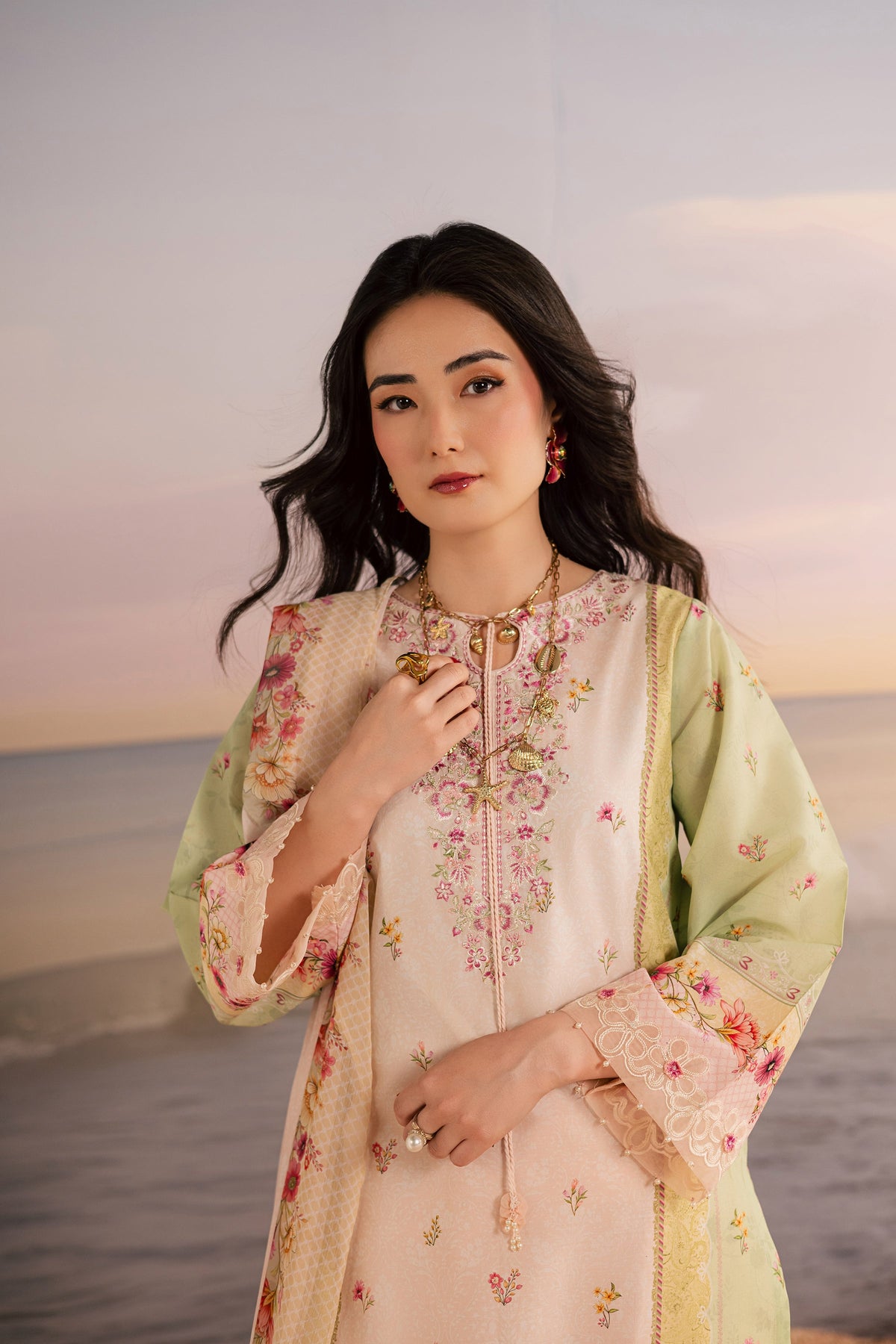 Syrus 3Pc - Printed Lawn Dress