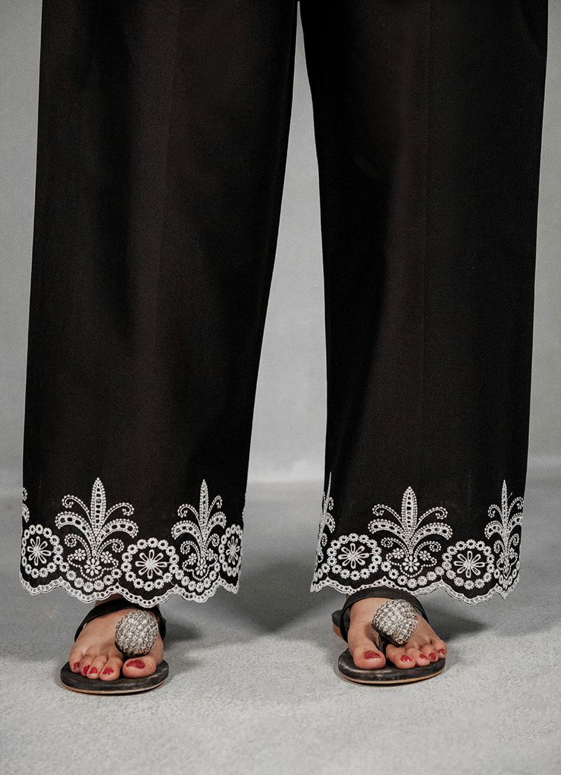 Embroidered Culottes - 18867