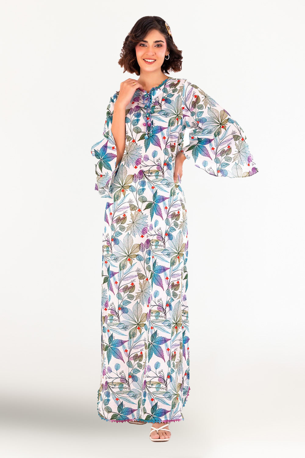 2 Piece Unstitched Printed Lawn Suit