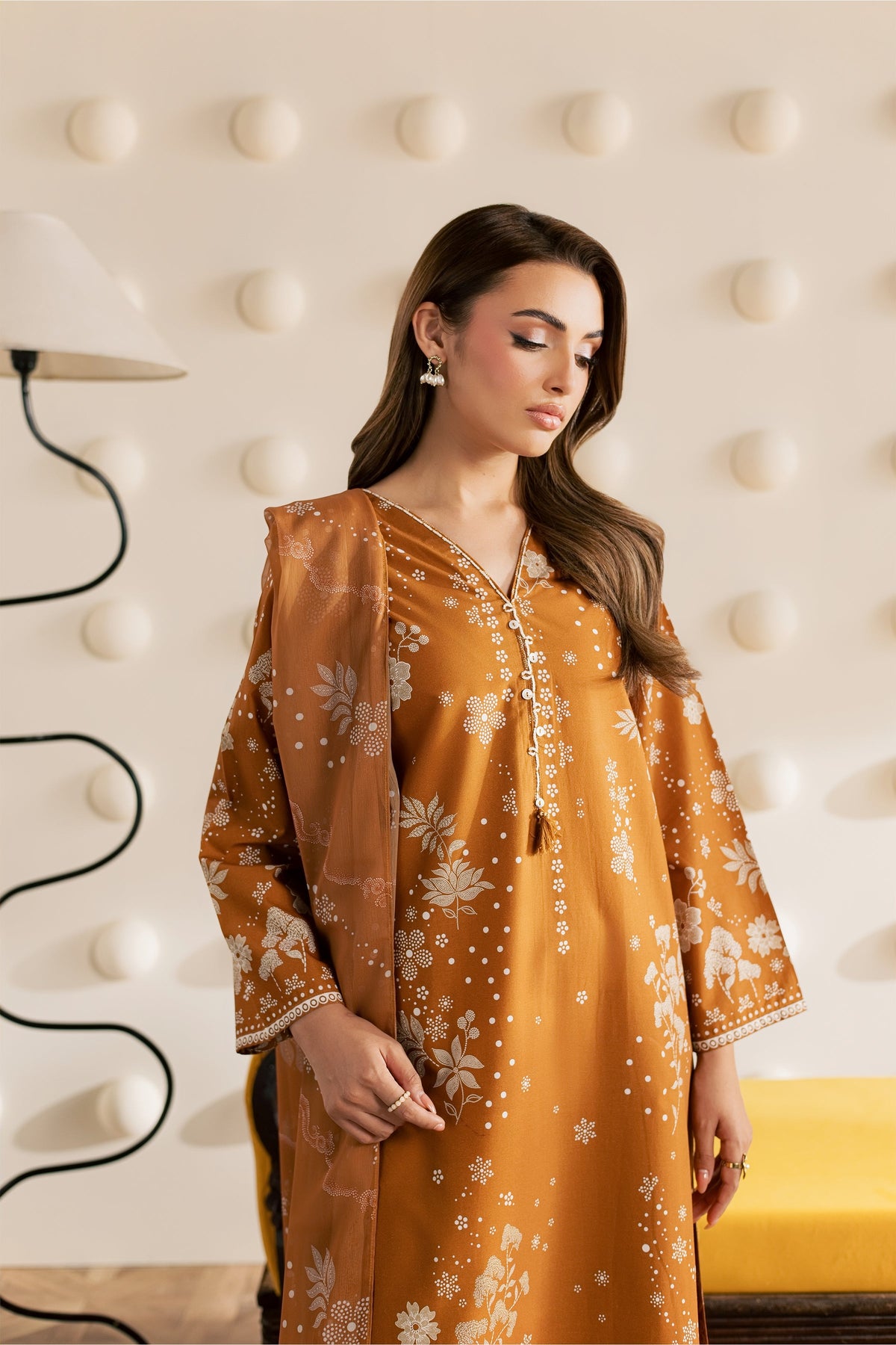 Talia 3Pc - Printed Cambric Pret