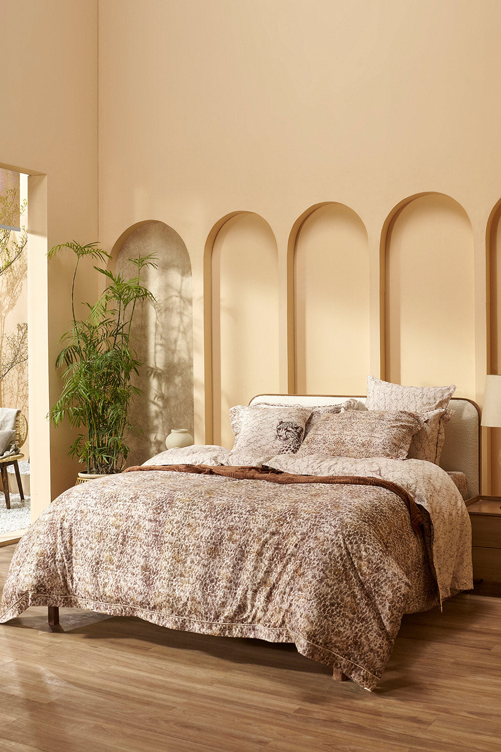 Indus Valley Cotton Terra Luxe Quilt Cover Set