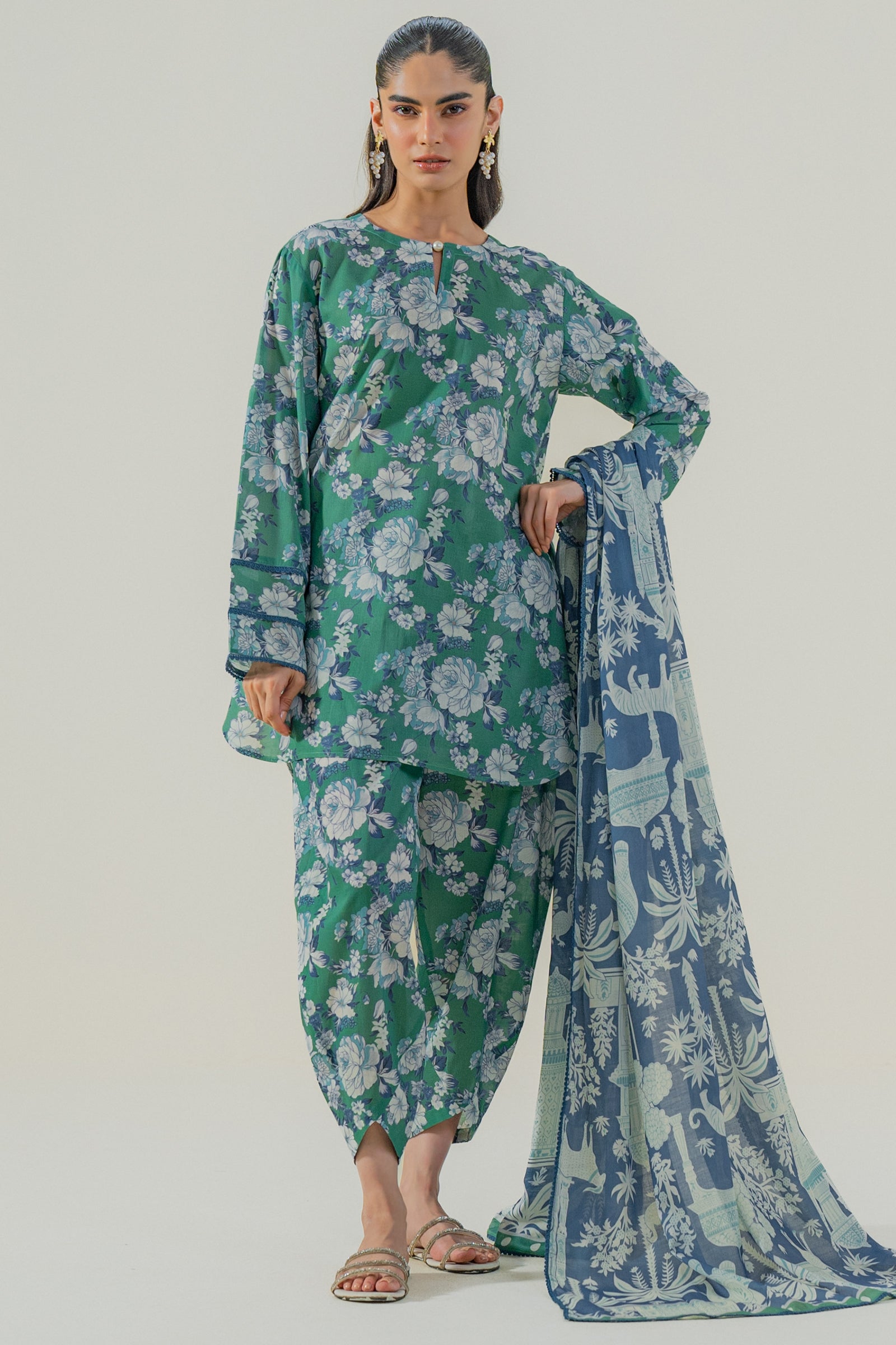 Big Floral 3 piece