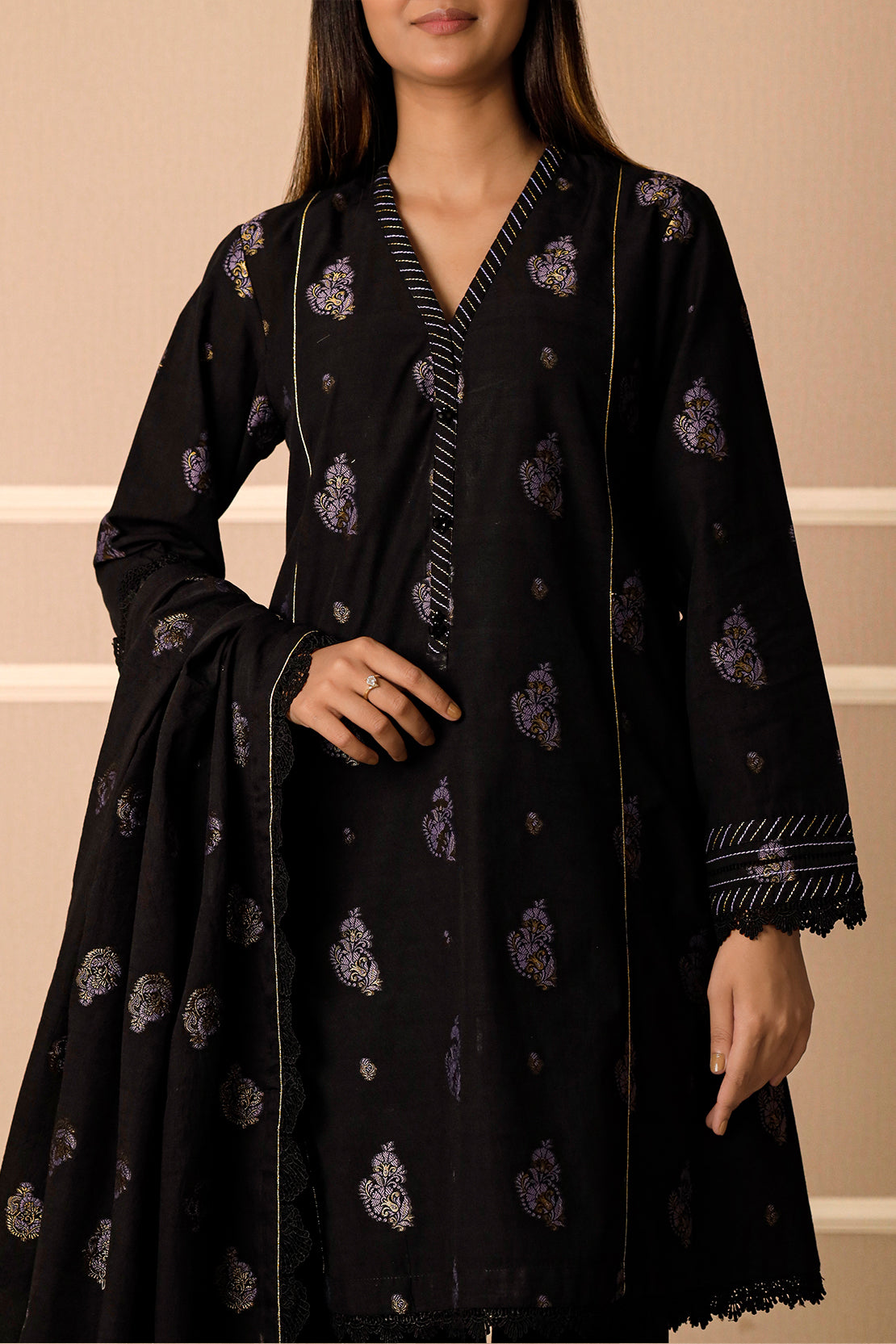 Unstitched Jacquard Cotton 3 Piece88131