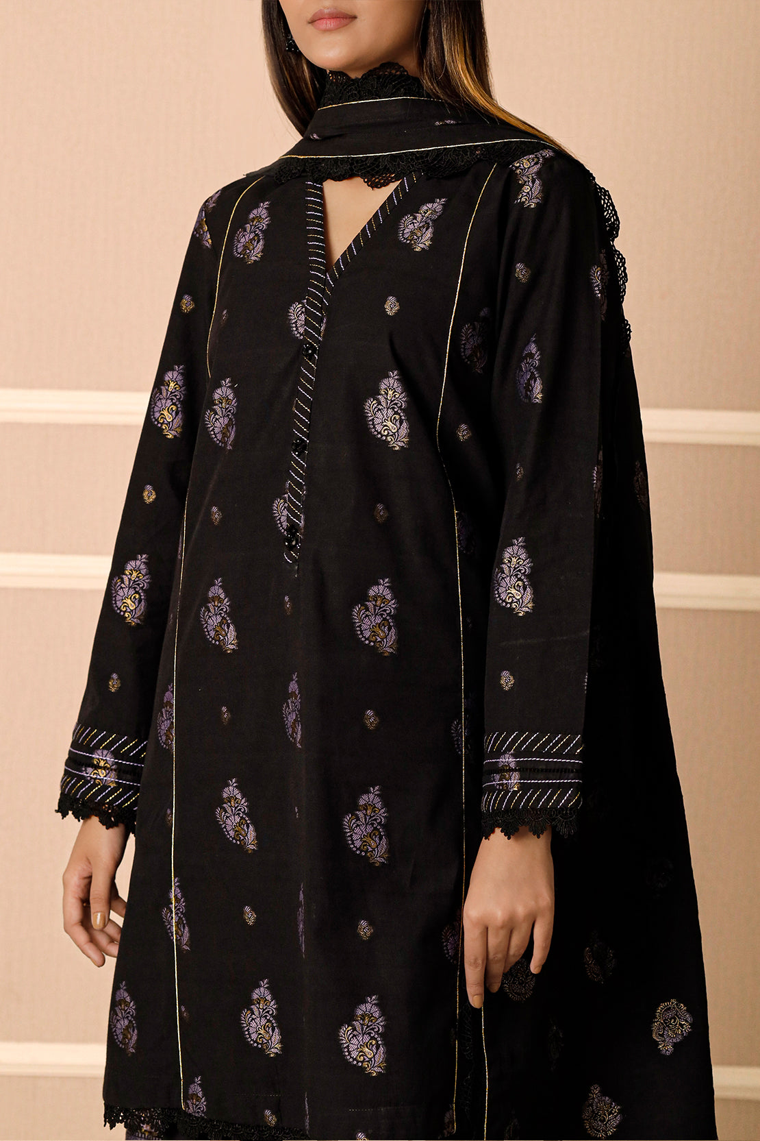 Unstitched Jacquard Cotton 3 Piece88131