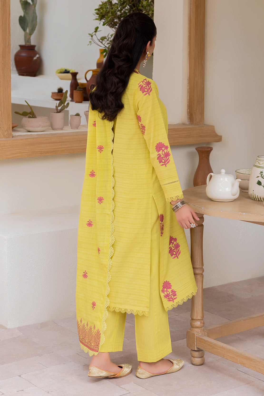 Unstitched Jacquard Cotton 3 Piece88516