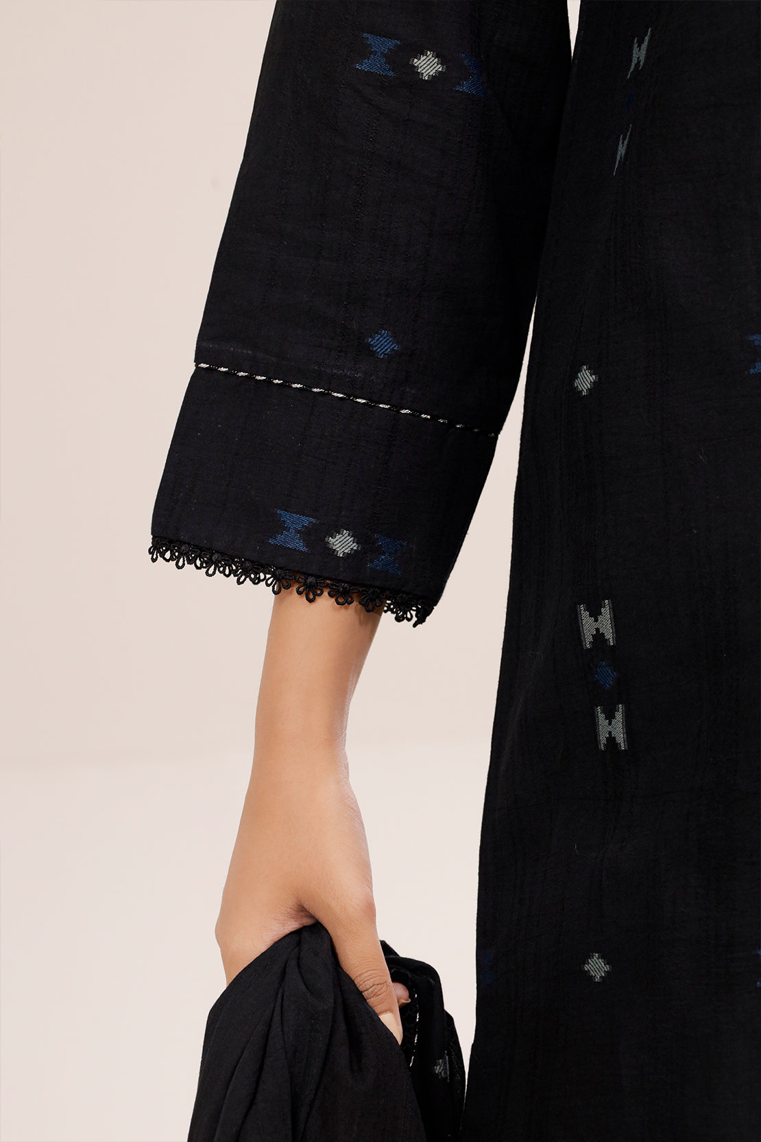 Unstitched Jacquard Cotton 3 Piece104826
