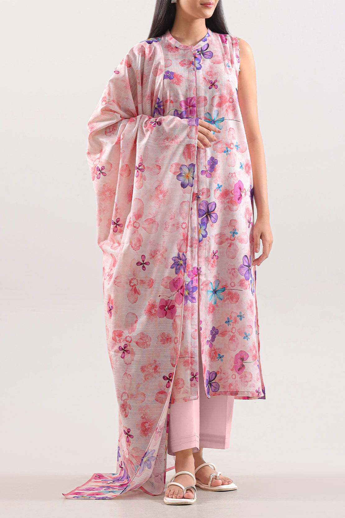 Unstitched Printed 3 Piece – in Lawn & Khaddar114094