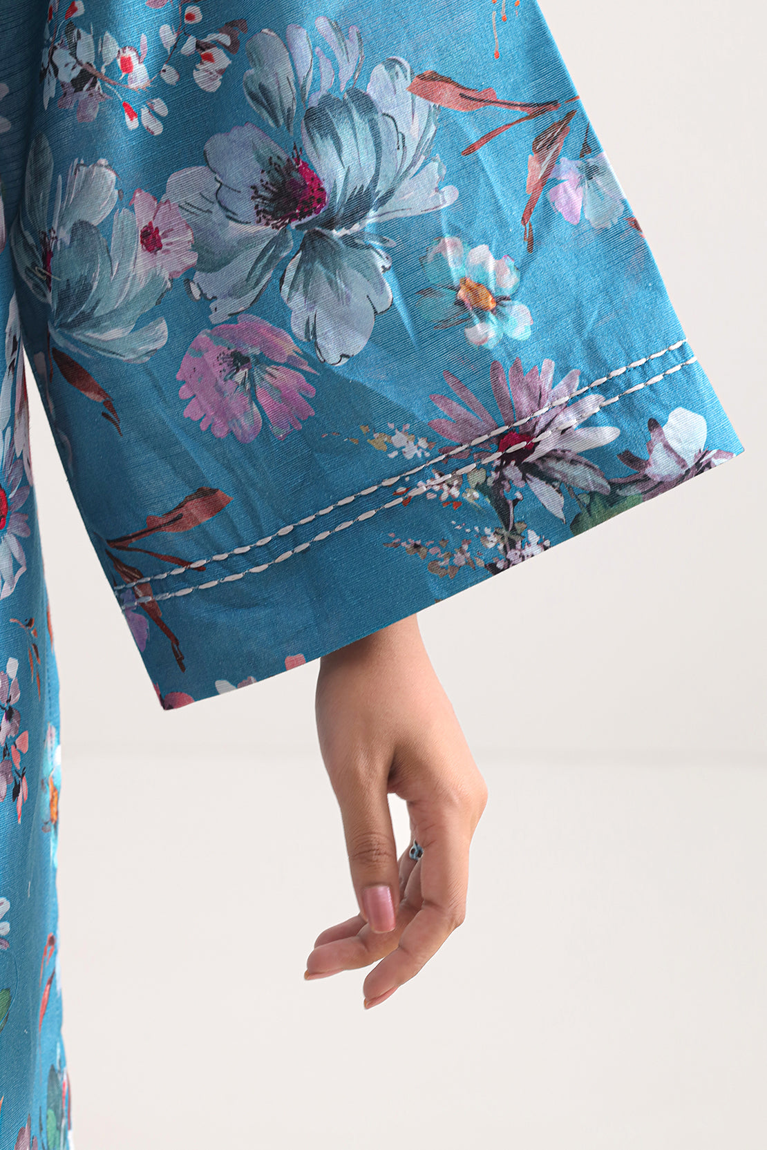 Unstitched Printed Cotton Khaddar 3 Piece114098