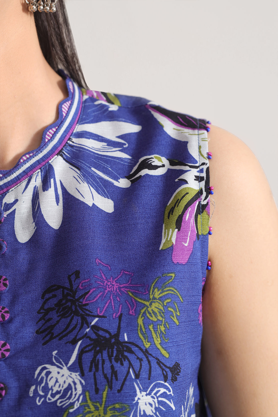 Unstitched Printed Cotton Khaddar 3 Piece117050