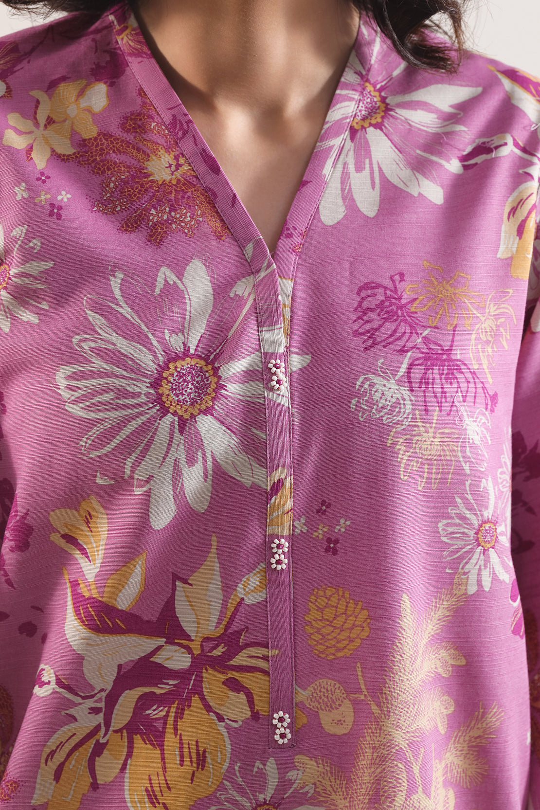 Unstitched Printed Cotton Khaddar 3 Piece117051