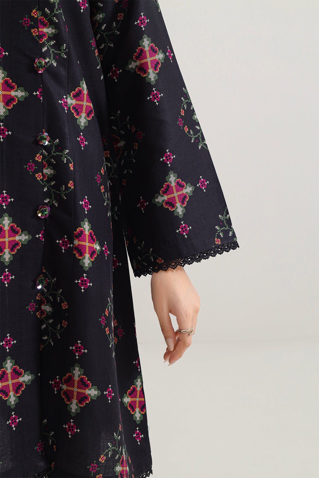 Unstitched Printed Pashmina 3 Piece120583