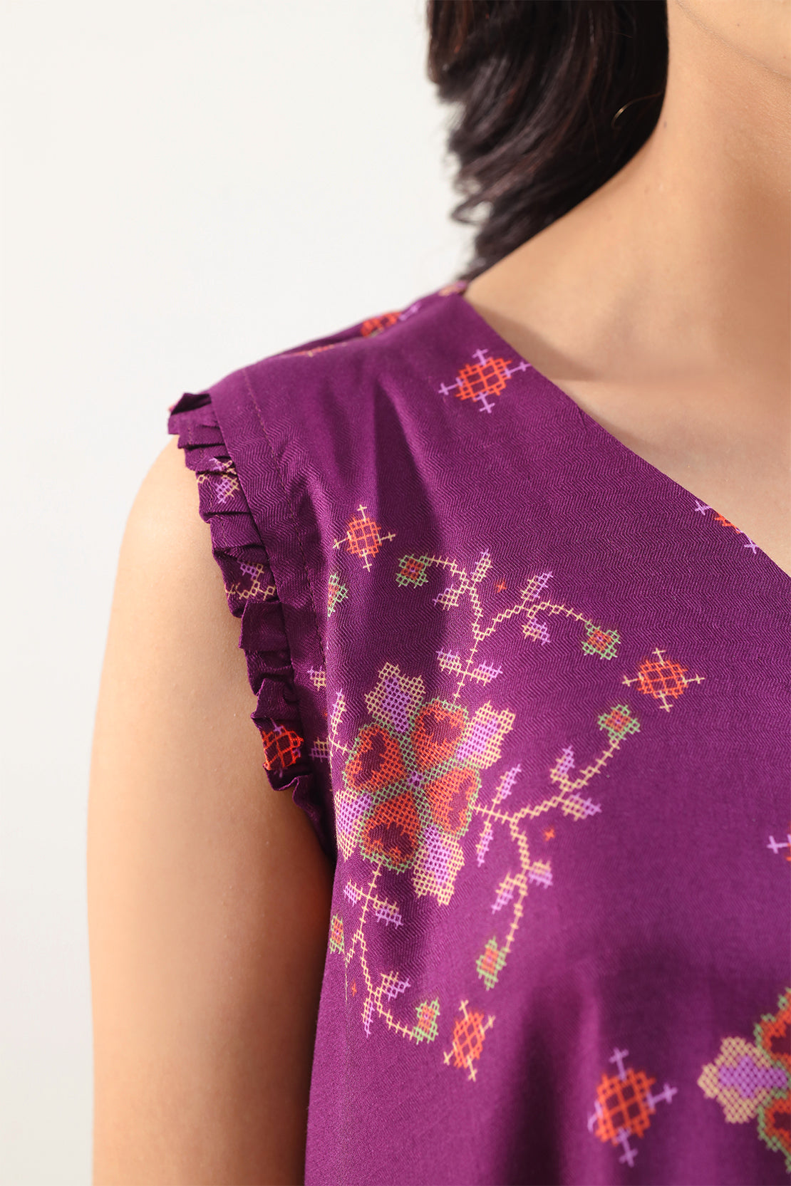 Unstitched Printed Pashmina 3 Piece120584