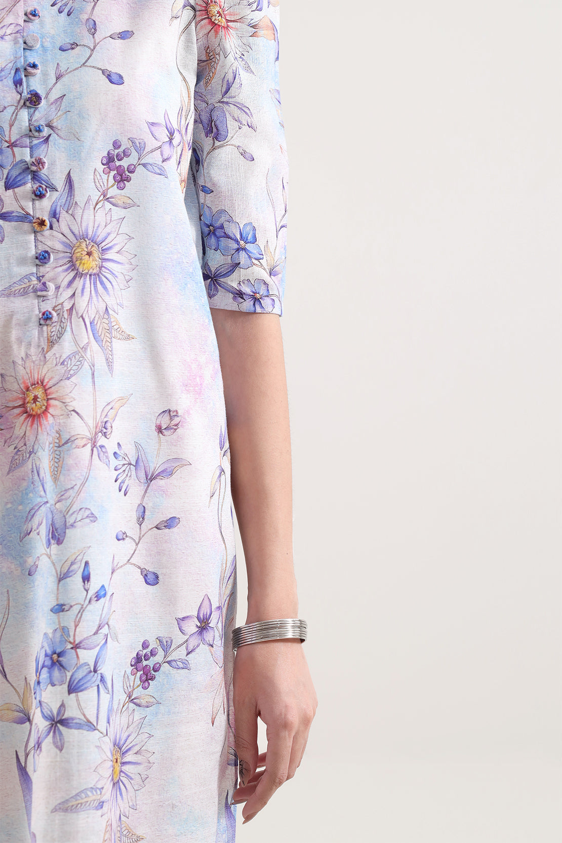 Unstitched Printed Cotton Khaddar 3 Piece125807