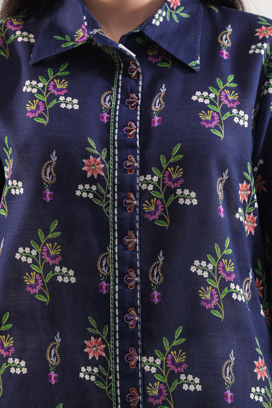 Unstitched Printed Cotton Khaddar 3 Piece125810