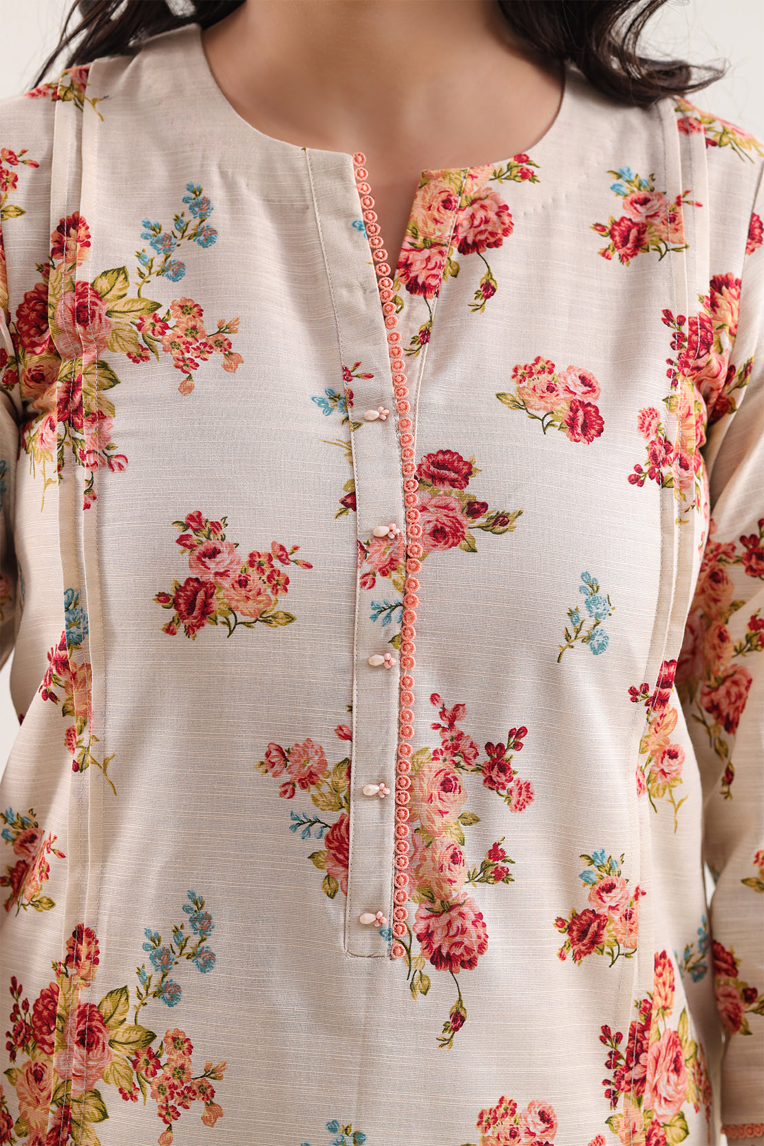 Unstitched Printed Warm Khaddar 3 Piece129805