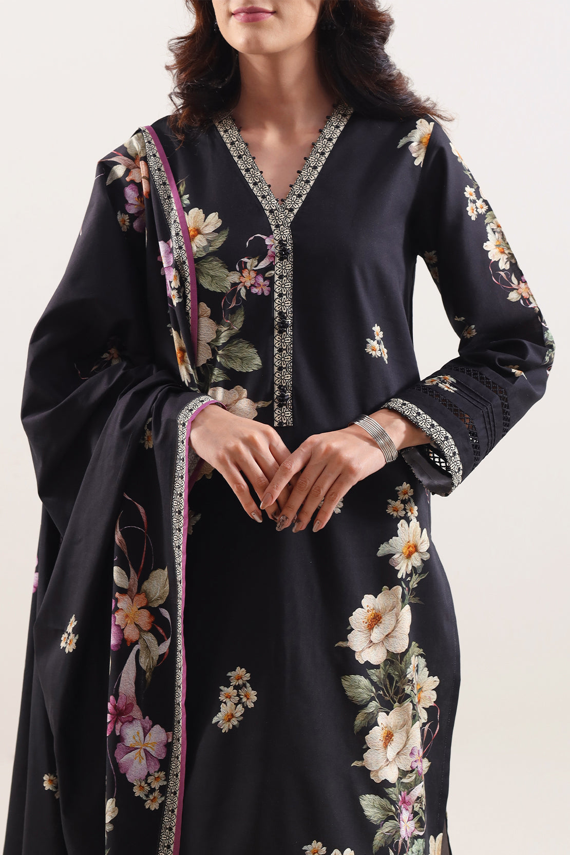 Unstitched Printed Warm Cotton 3 Piece128498