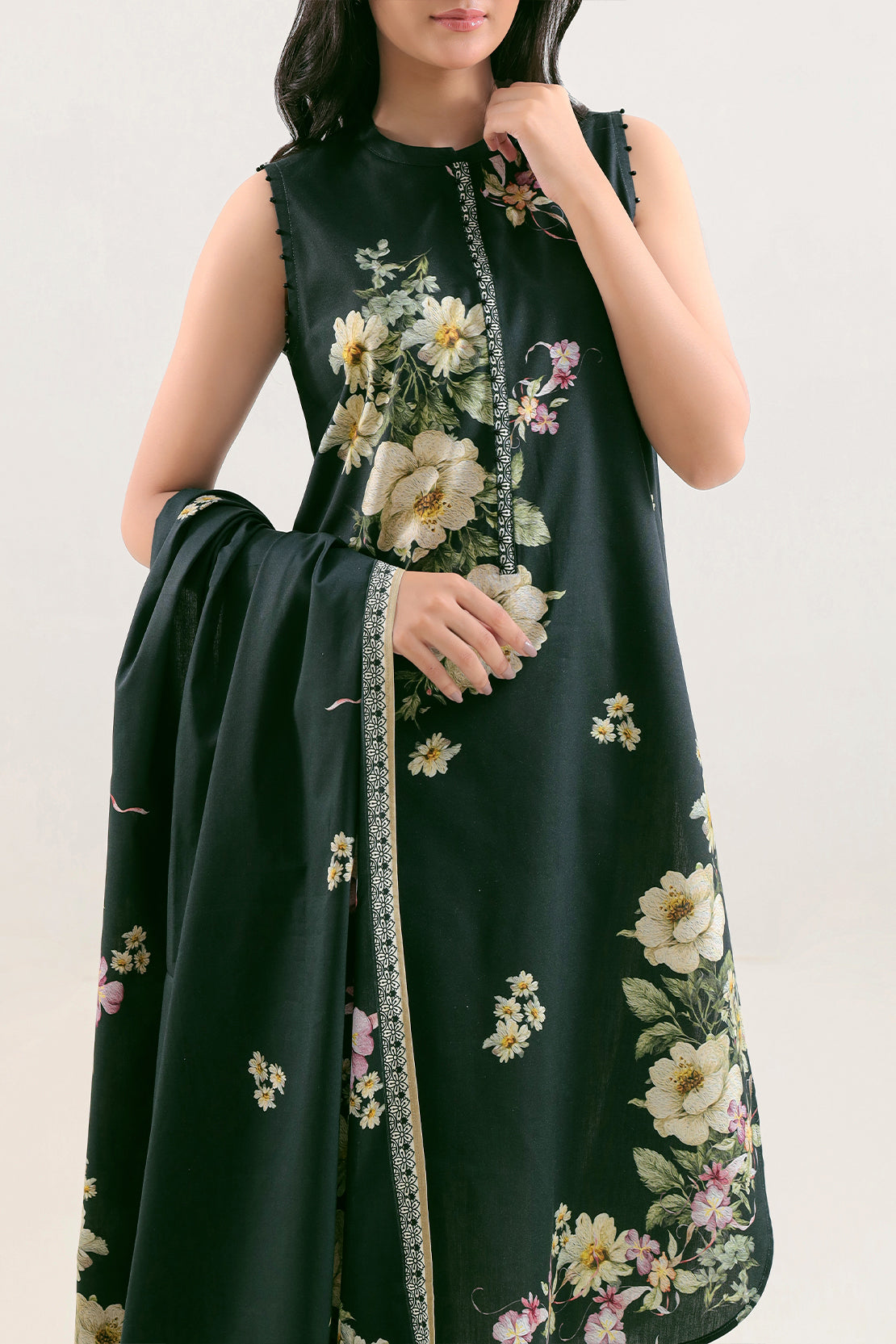 Unstitched Printed Warm Cotton 3 Piece128499