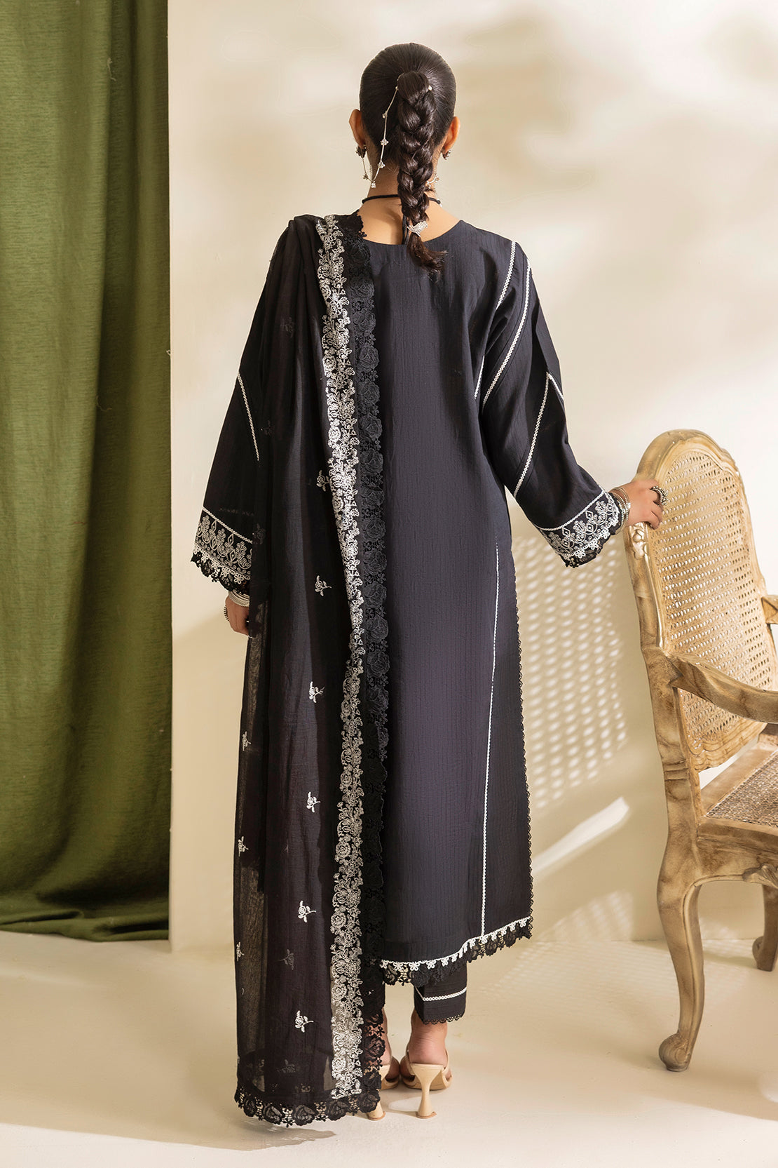 Unstitched Embroidered Jacquard 3 Piece106462