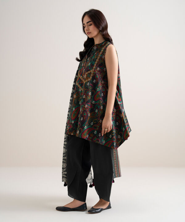 3 Piece - Printed Lawn Suit