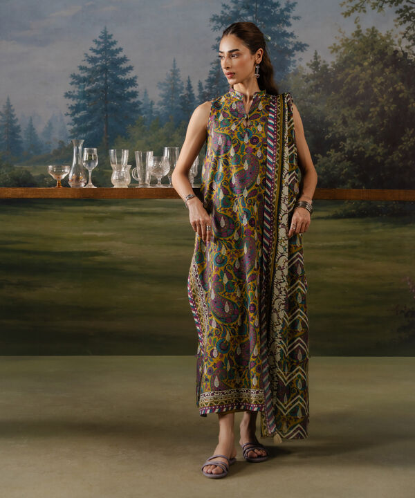 3 Piece - Printed Lawn Suit