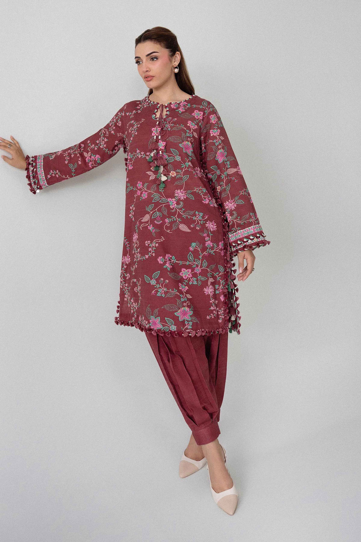 2 Piece - Printed Suit - U2ST-NISHA26WV1-17