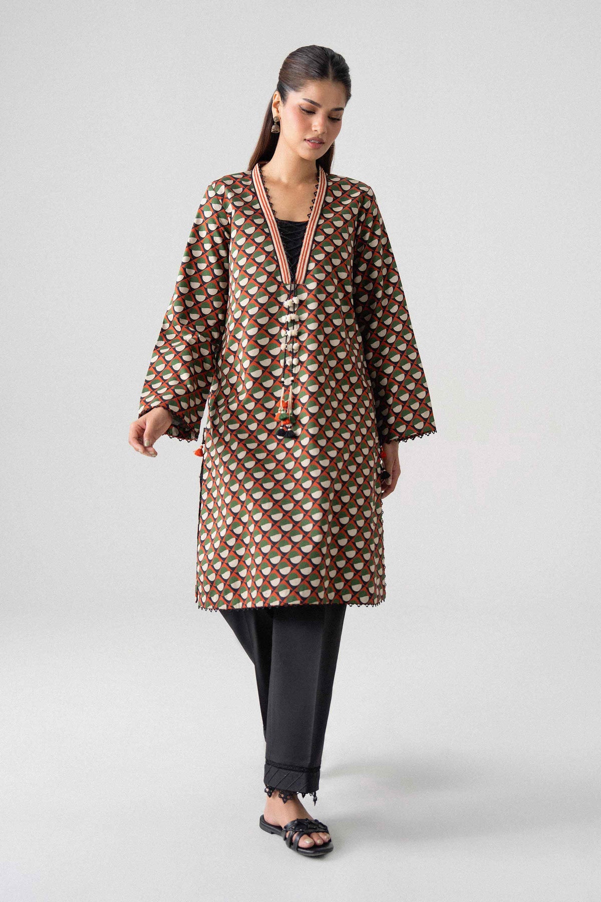 2 Piece - Printed Suit - U2ST-NISHA26WV1-25