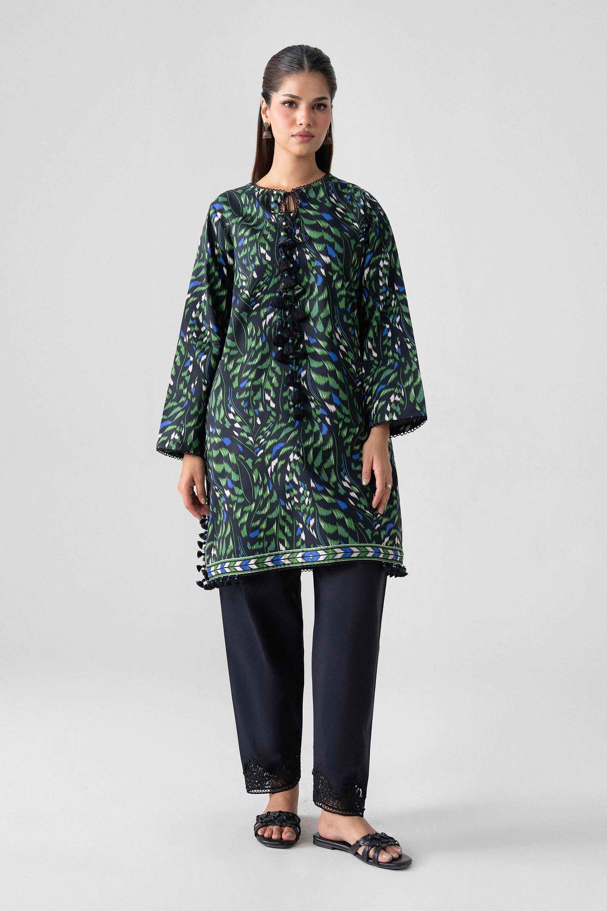2 Piece - Printed Suit - U2ST-NISHA26WV1-26
