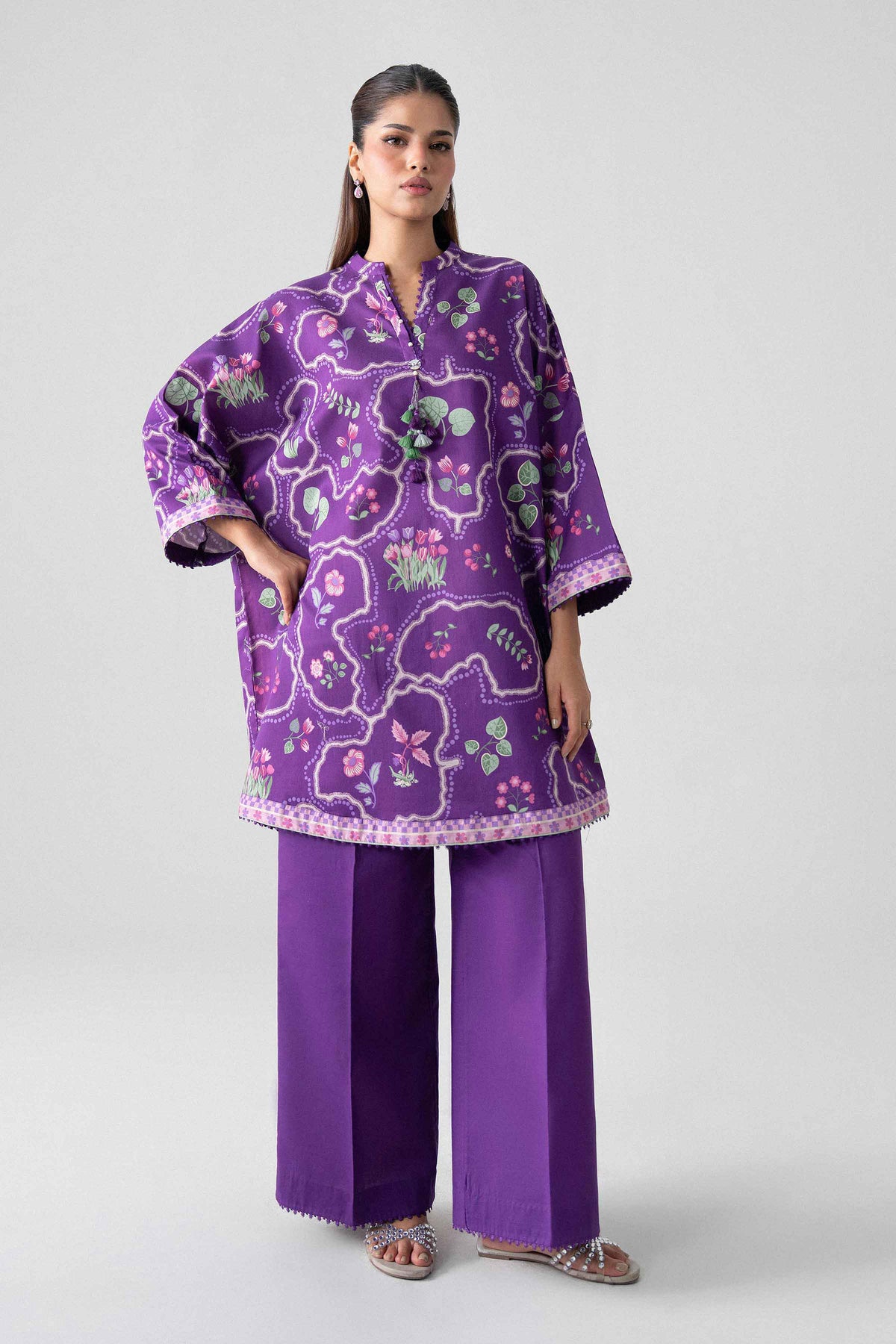2 Piece - Printed Suit - U2ST-NISHA26WV1-29