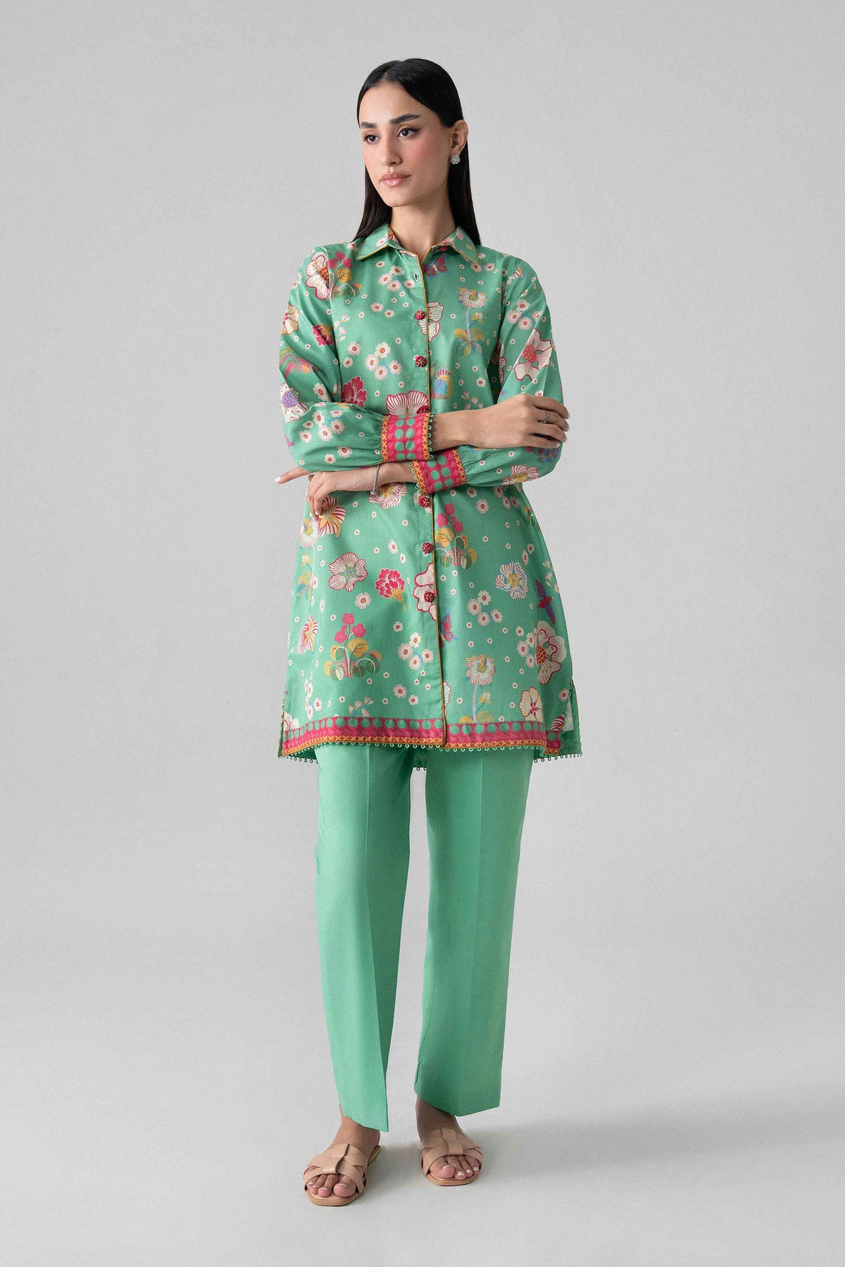 2 Piece - Printed Suit - U2ST-NISHA26WV1-30