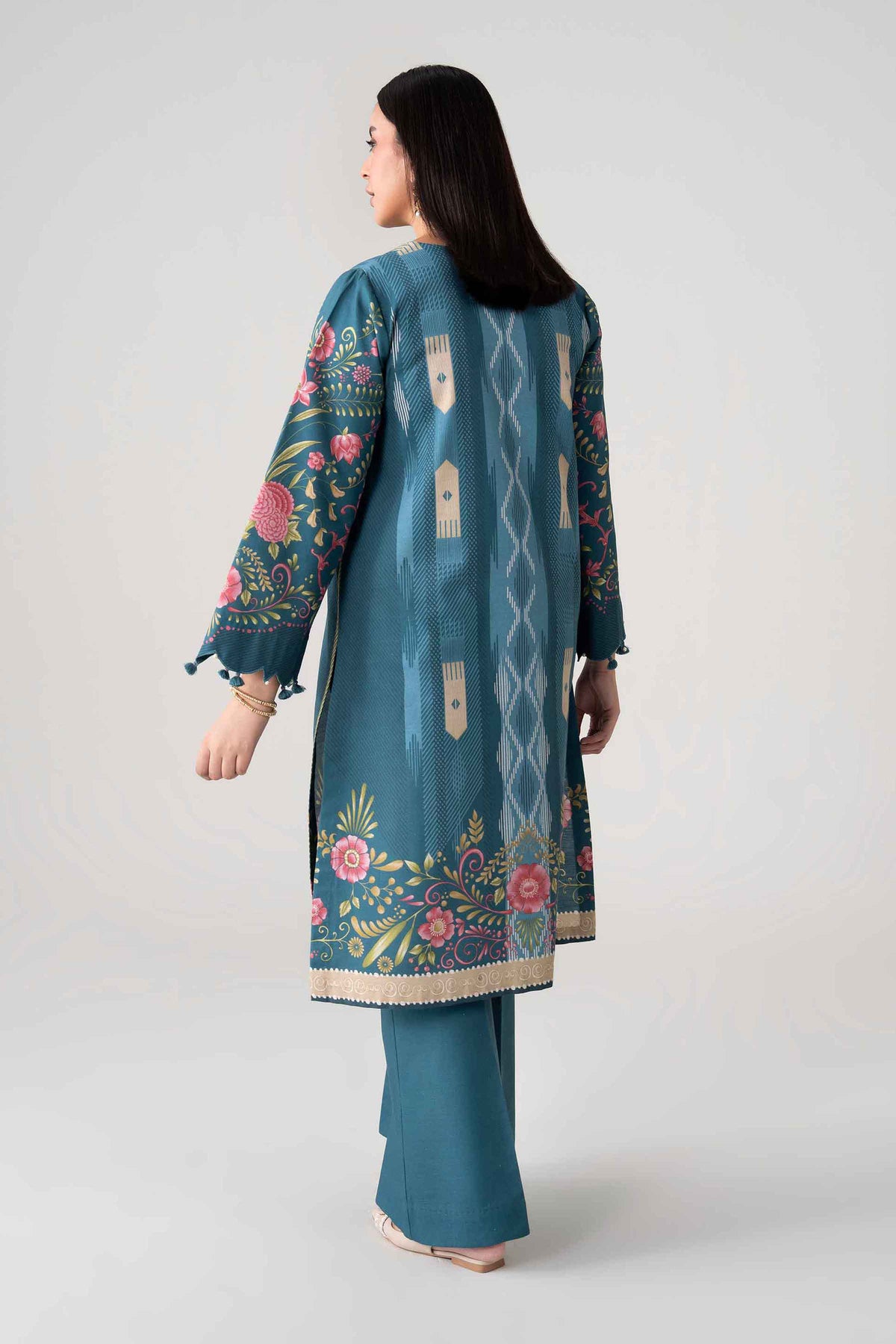 2 Piece - Digital Printed Suit - U2ST-NISHA26WV1-37