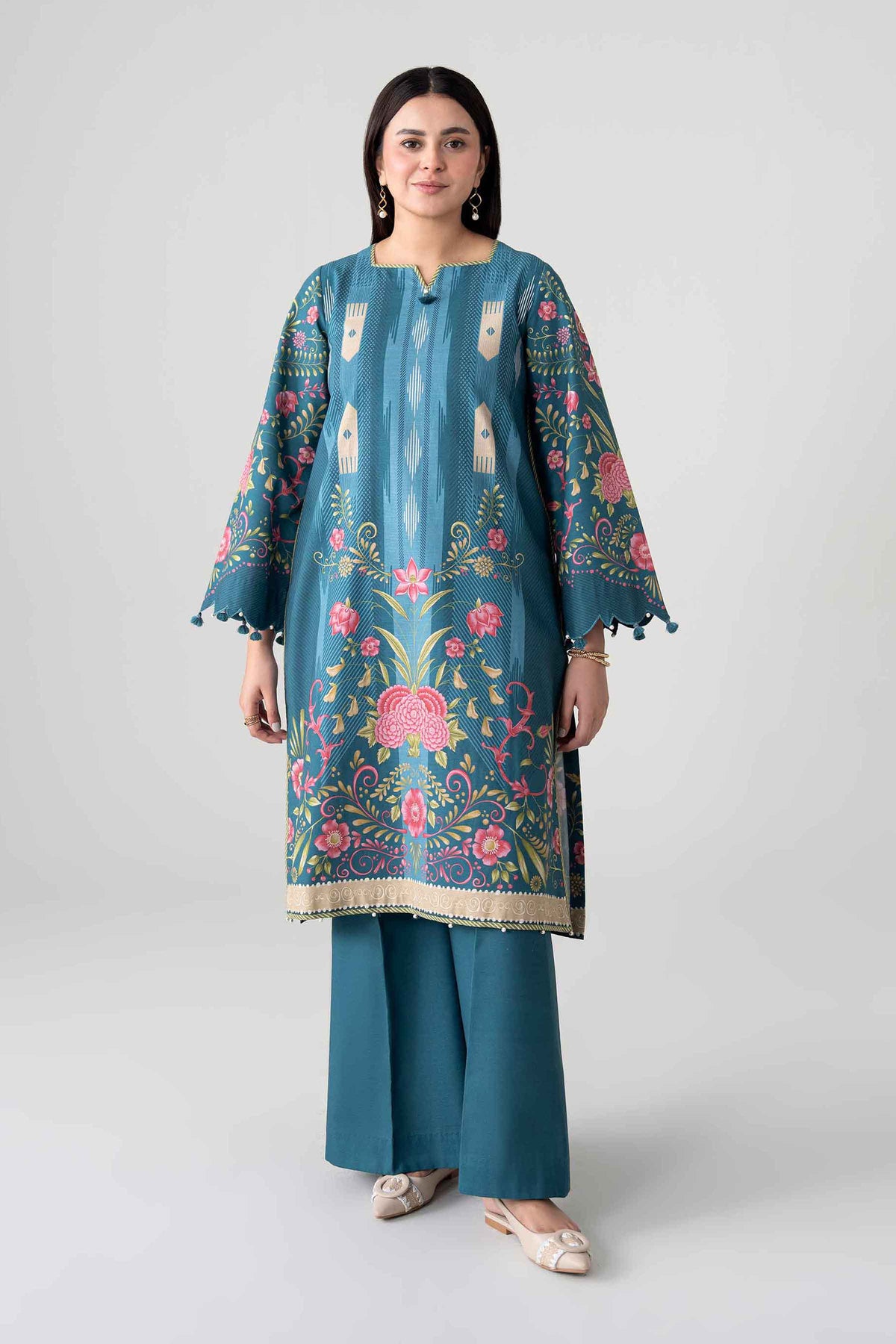 2 Piece - Digital Printed Suit - U2ST-NISHA26WV1-37