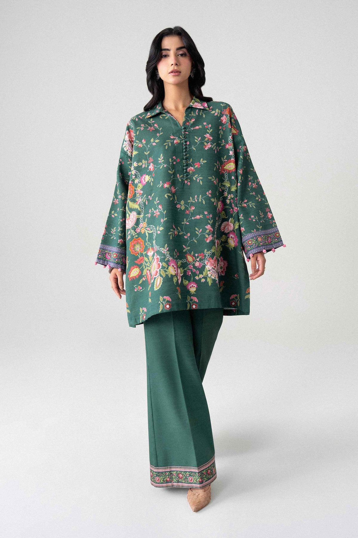 2 Piece - Digital Printed Suit - U2ST-NISHA26WV1-38