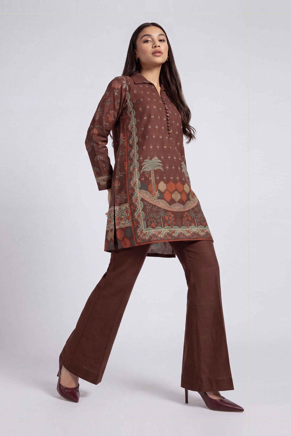 2 Piece - Digital Printed Suit - U2ST-NISHA26WV1-48