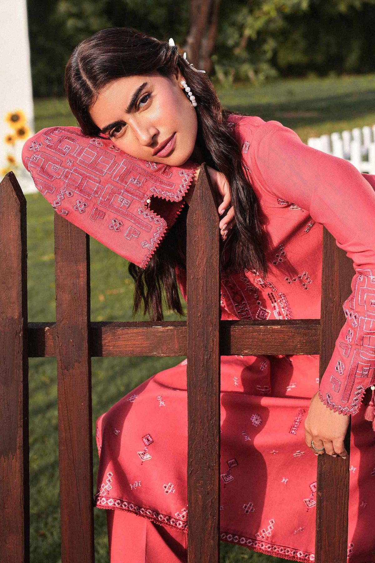 2 Piece - Embroidered Suit - U2STE-NISHA26WV1-11