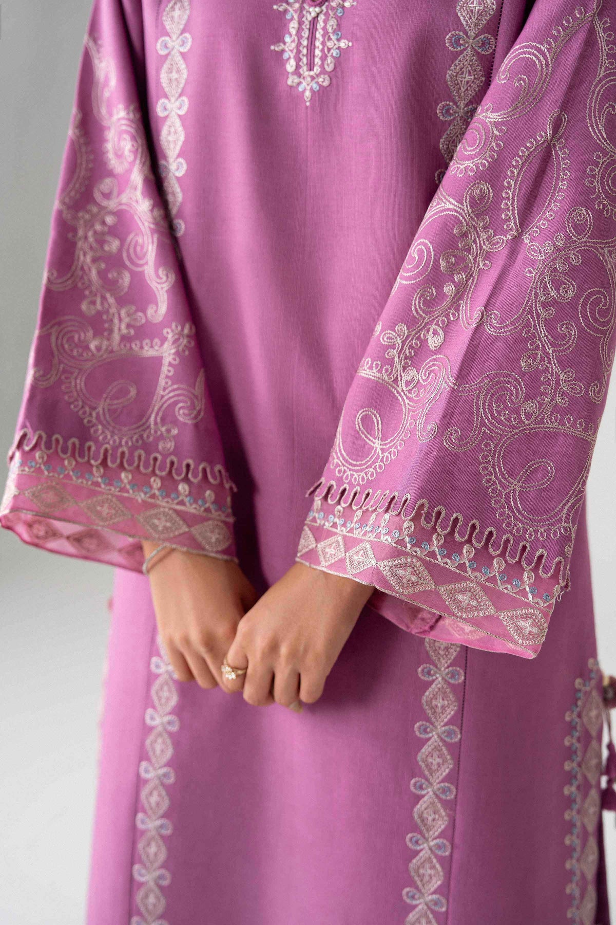 2 Piece - Embroidered Suit - U2STE-NISHA26WV1-12