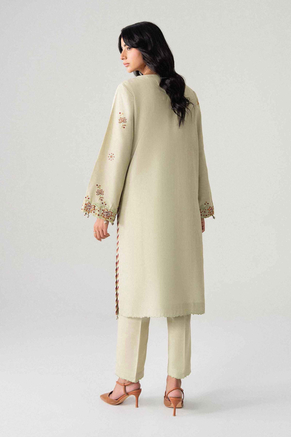 2 Piece - Embroidered Suit - U2STE-NISHA26WV1-13