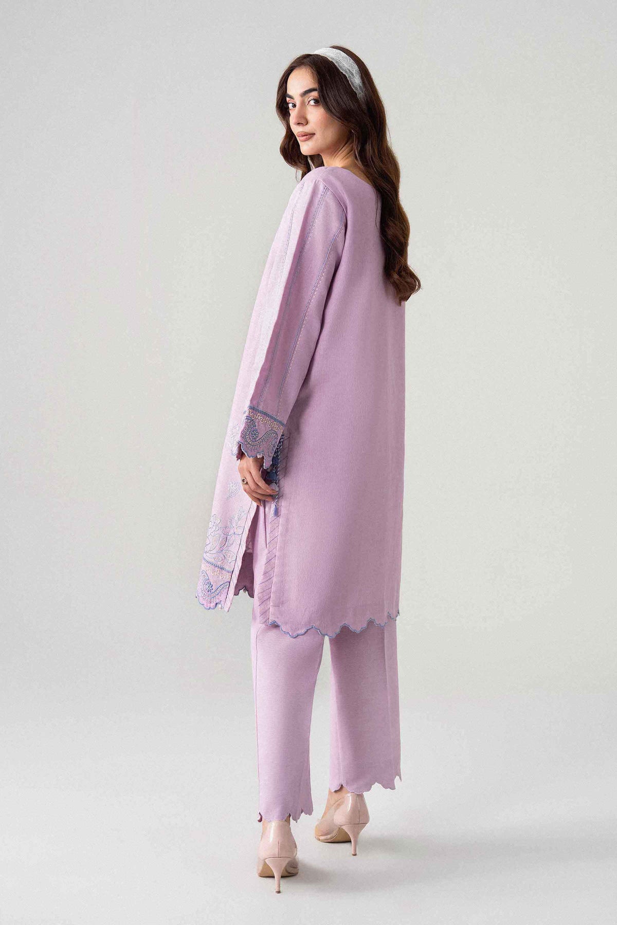 2 Piece - Embroidered Suit - U2STE-NISHA26WV1-14