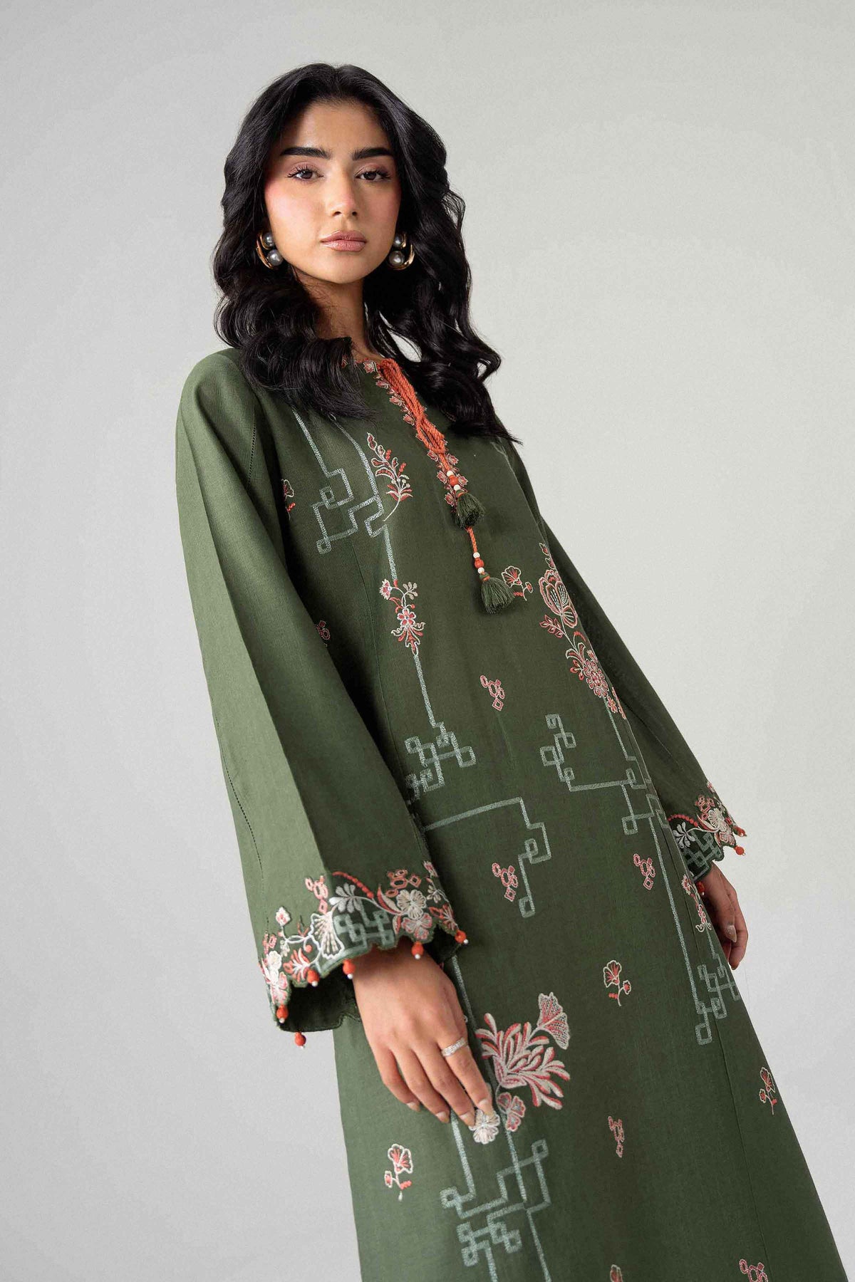 2 Piece - Embroidered Suit - U2STE-NISHA26WV1-18