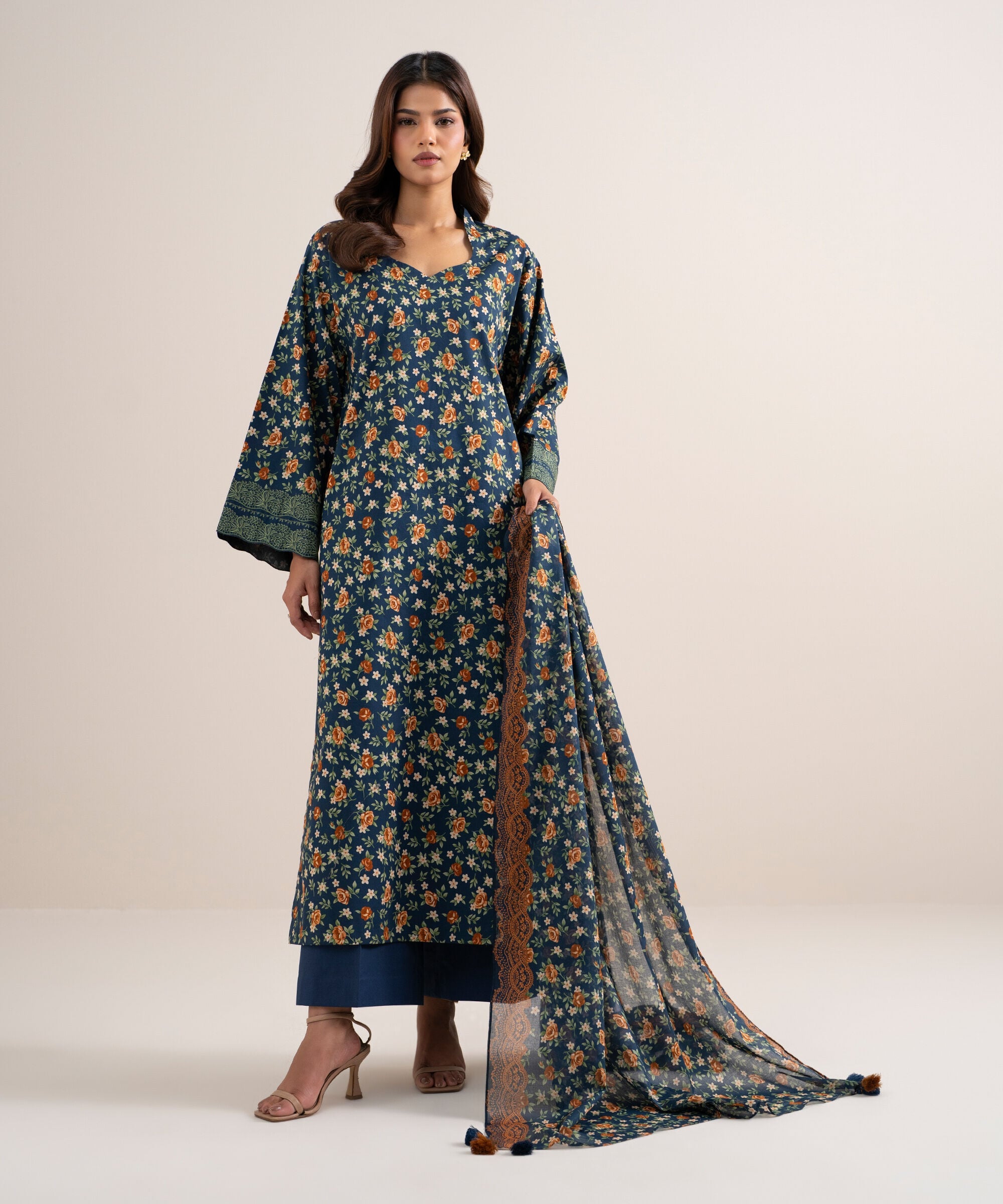 Unstitched 3 PC U2TDDS26V638