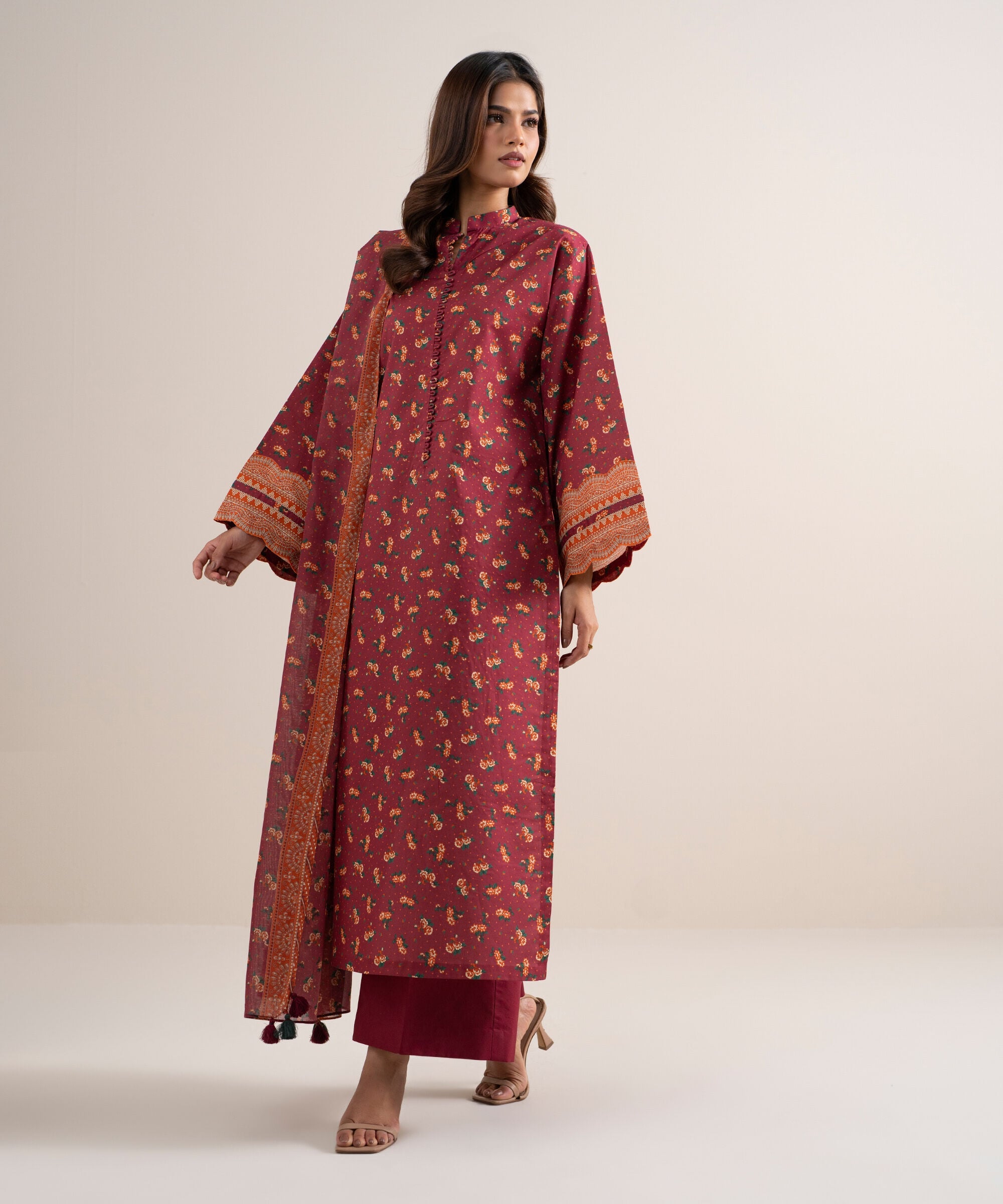 Unstitched 3 PC U2TDDS26V639